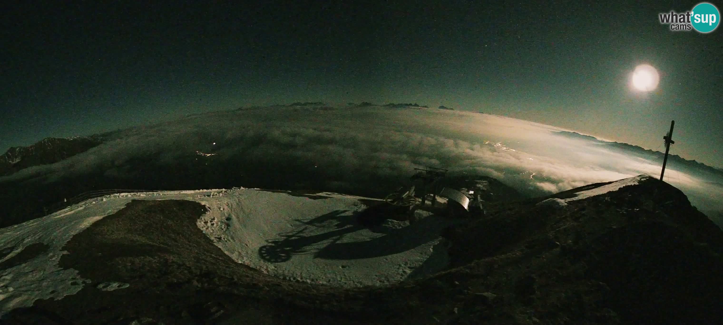 Spletna kamera Gitschlift / sedežnica Gitsch – Zgornja postaja (2.512 m)