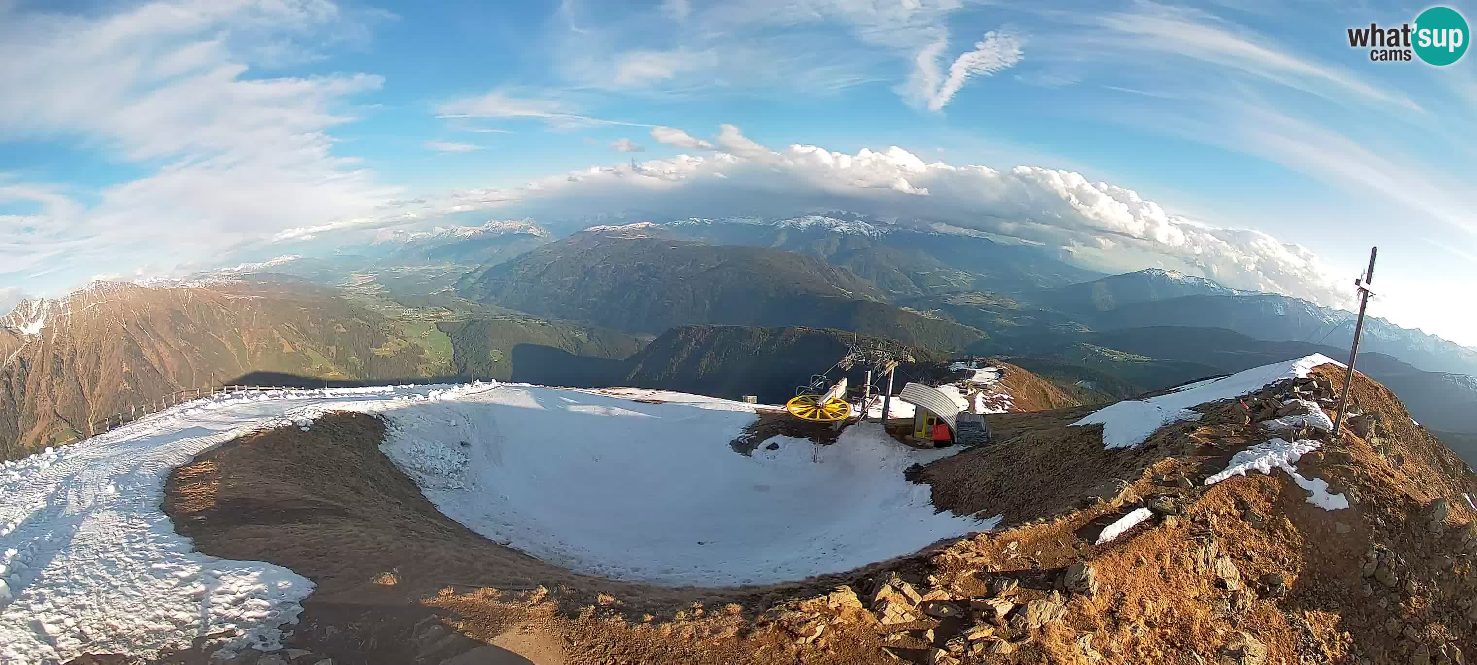 Spletna kamera Gitschlift / sedežnica Gitsch – Zgornja postaja (2.512 m)