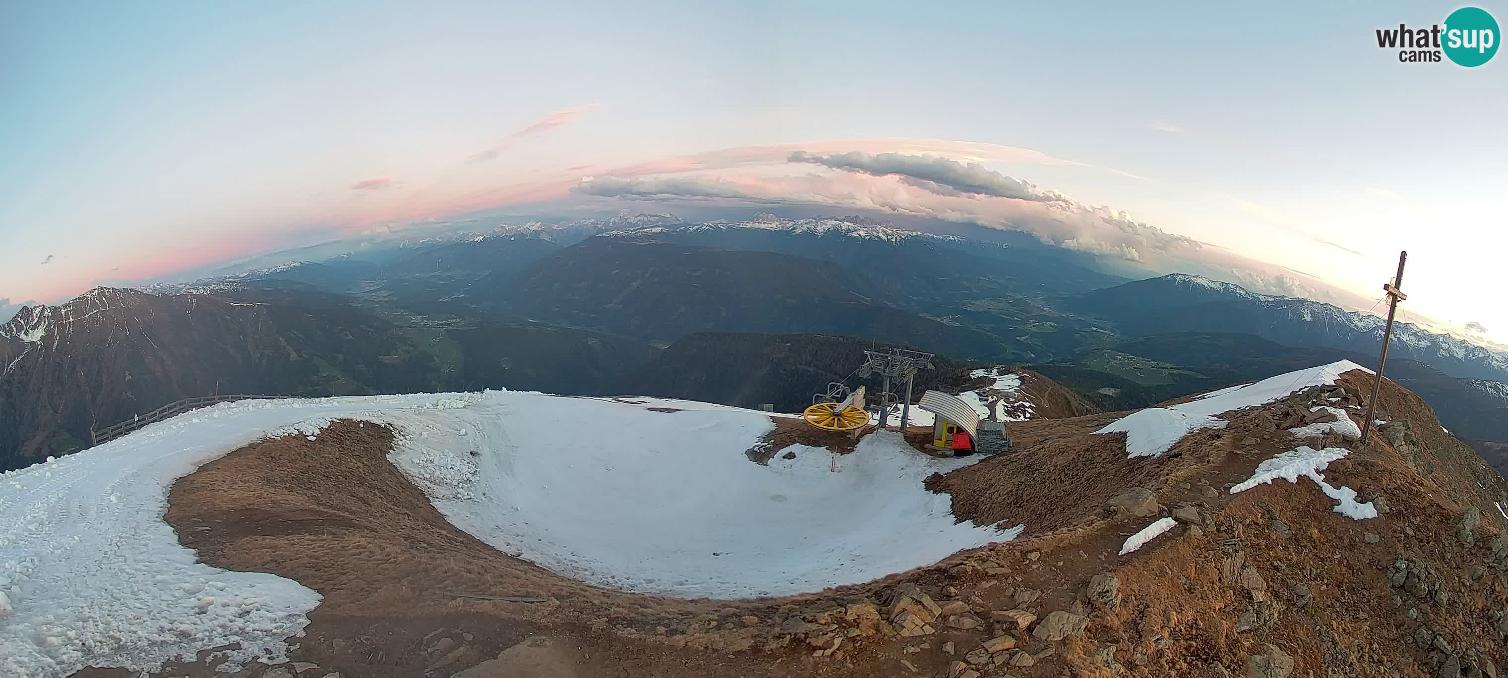 Spletna kamera Gitschlift / sedežnica Gitsch – Zgornja postaja (2.512 m)