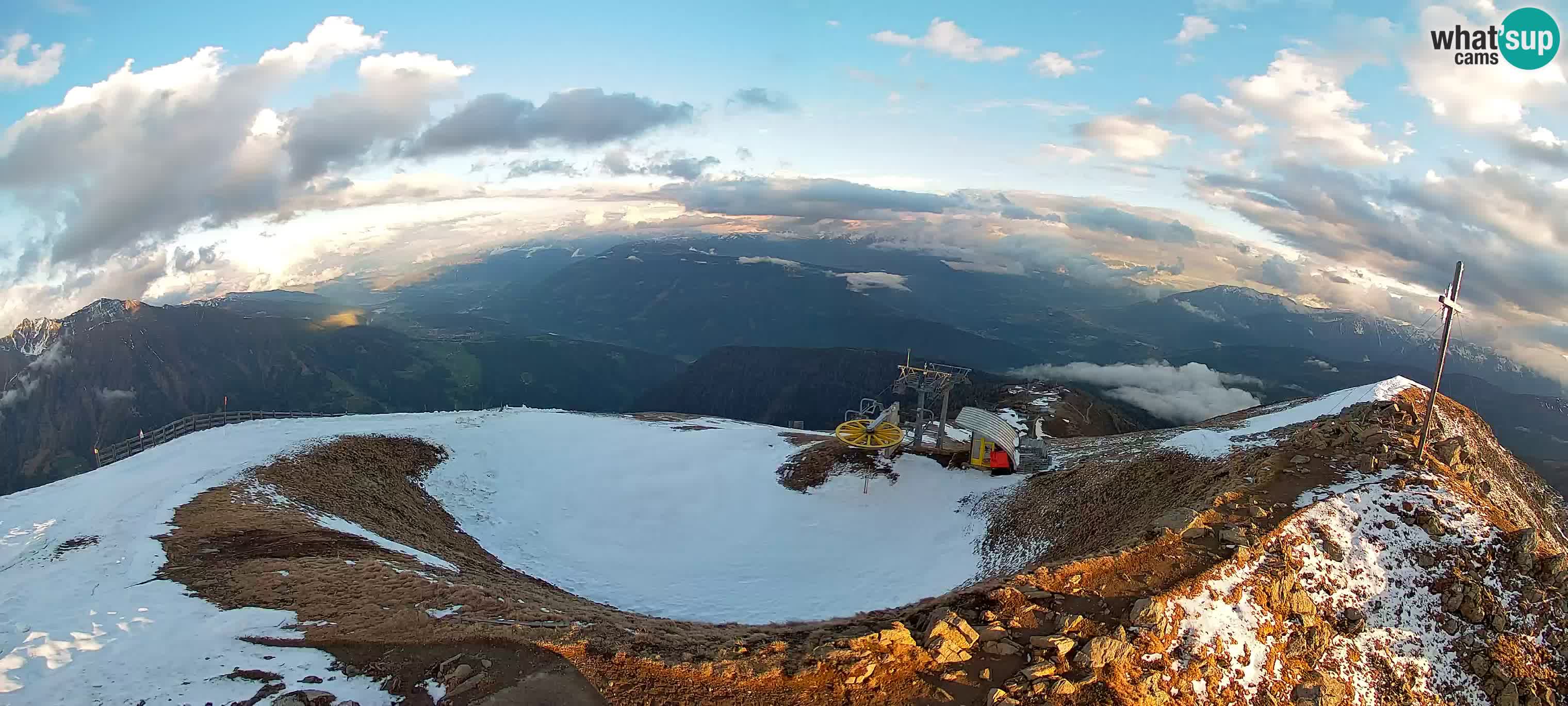 Spletna kamera Gitschlift / sedežnica Gitsch – Zgornja postaja (2.512 m)