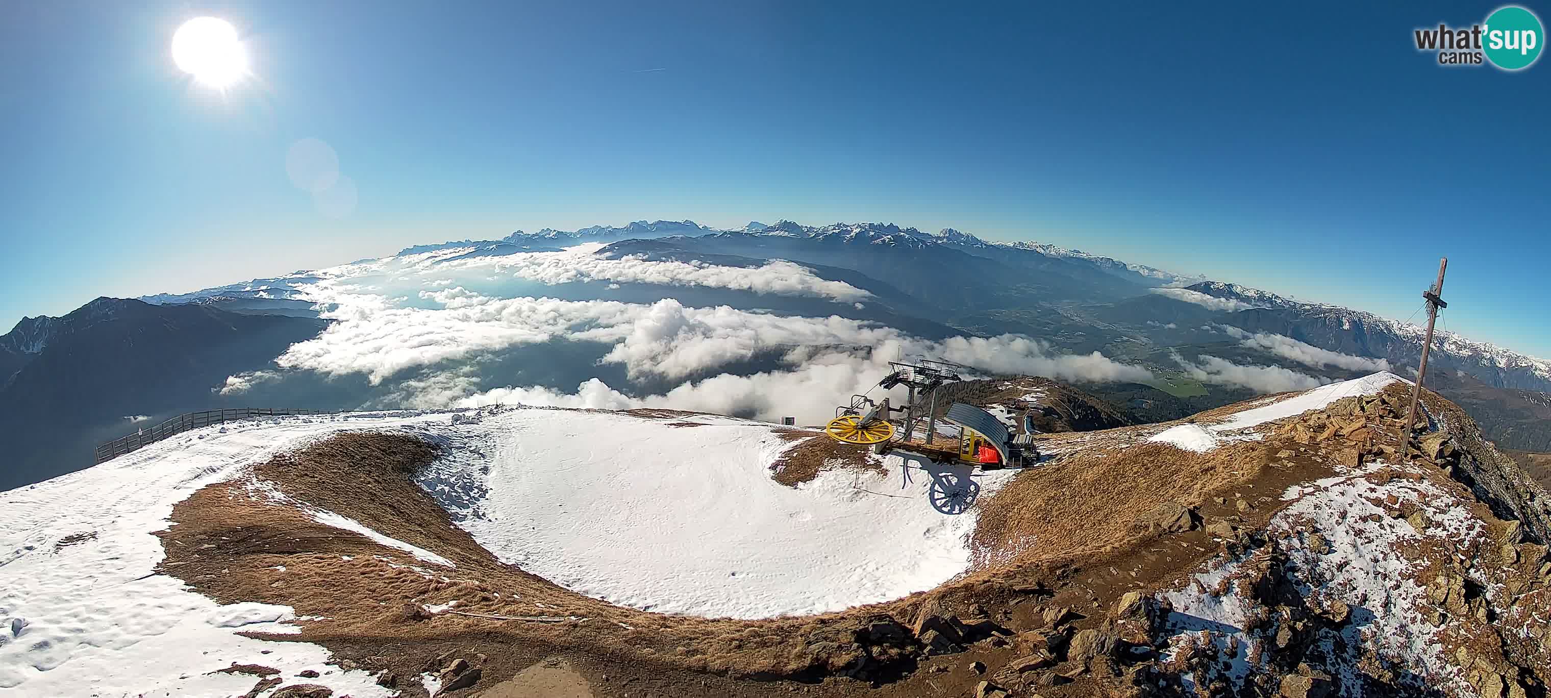 Spletna kamera Gitschlift / sedežnica Gitsch – Zgornja postaja (2.512 m)