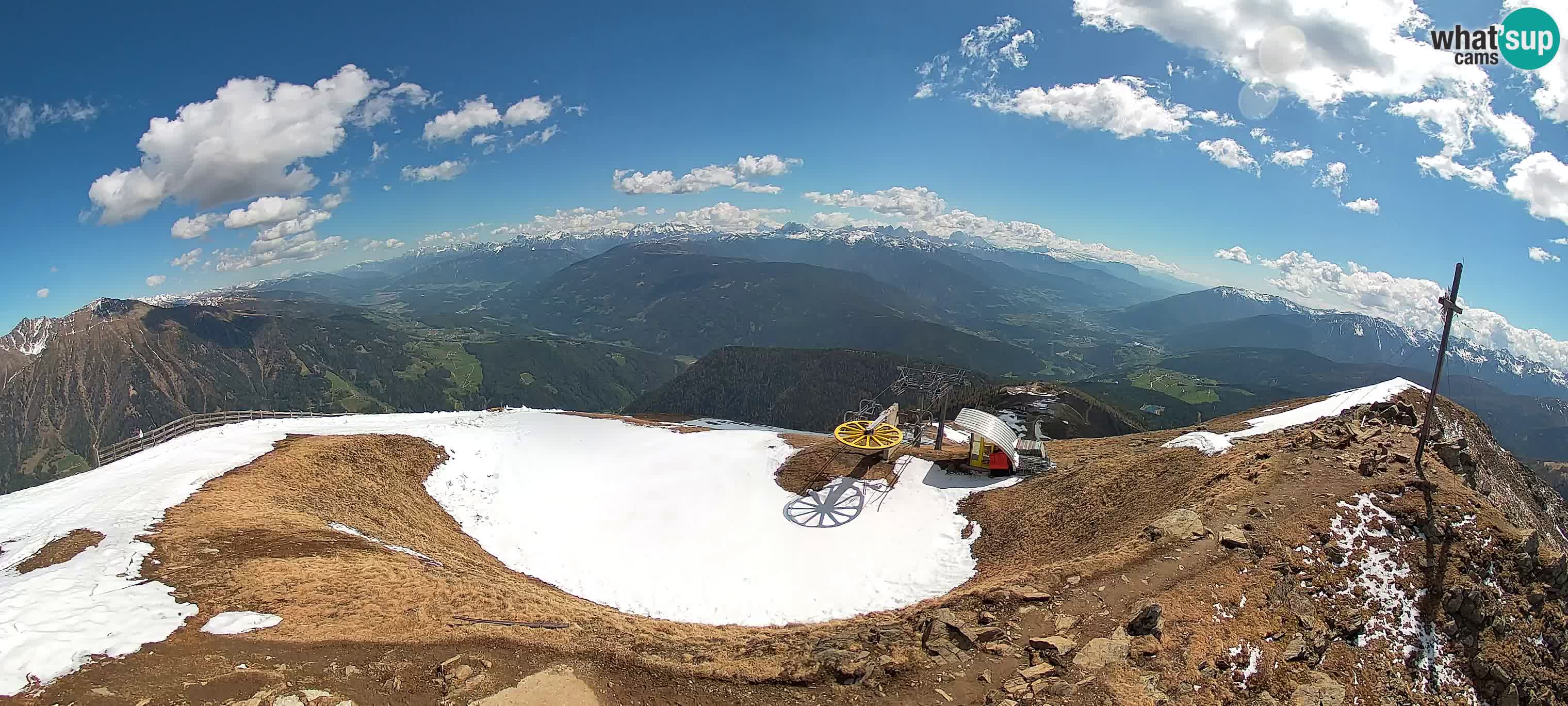 Spletna kamera Gitschlift / sedežnica Gitsch – Zgornja postaja (2.512 m)