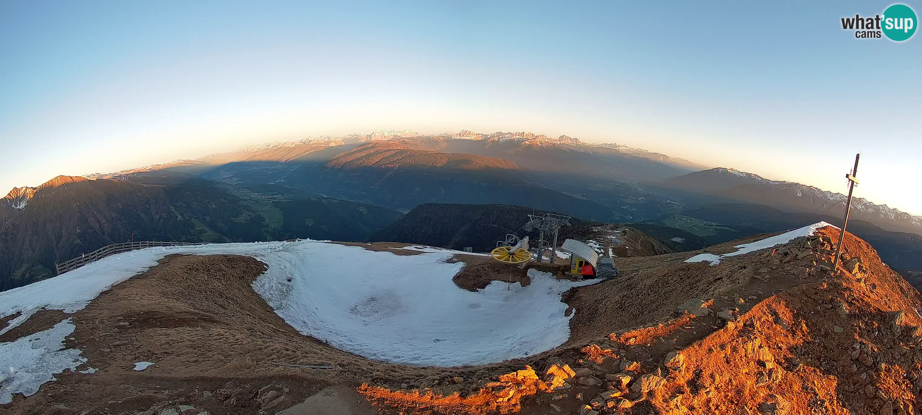 Spletna kamera Gitschlift / sedežnica Gitsch – Zgornja postaja (2.512 m)