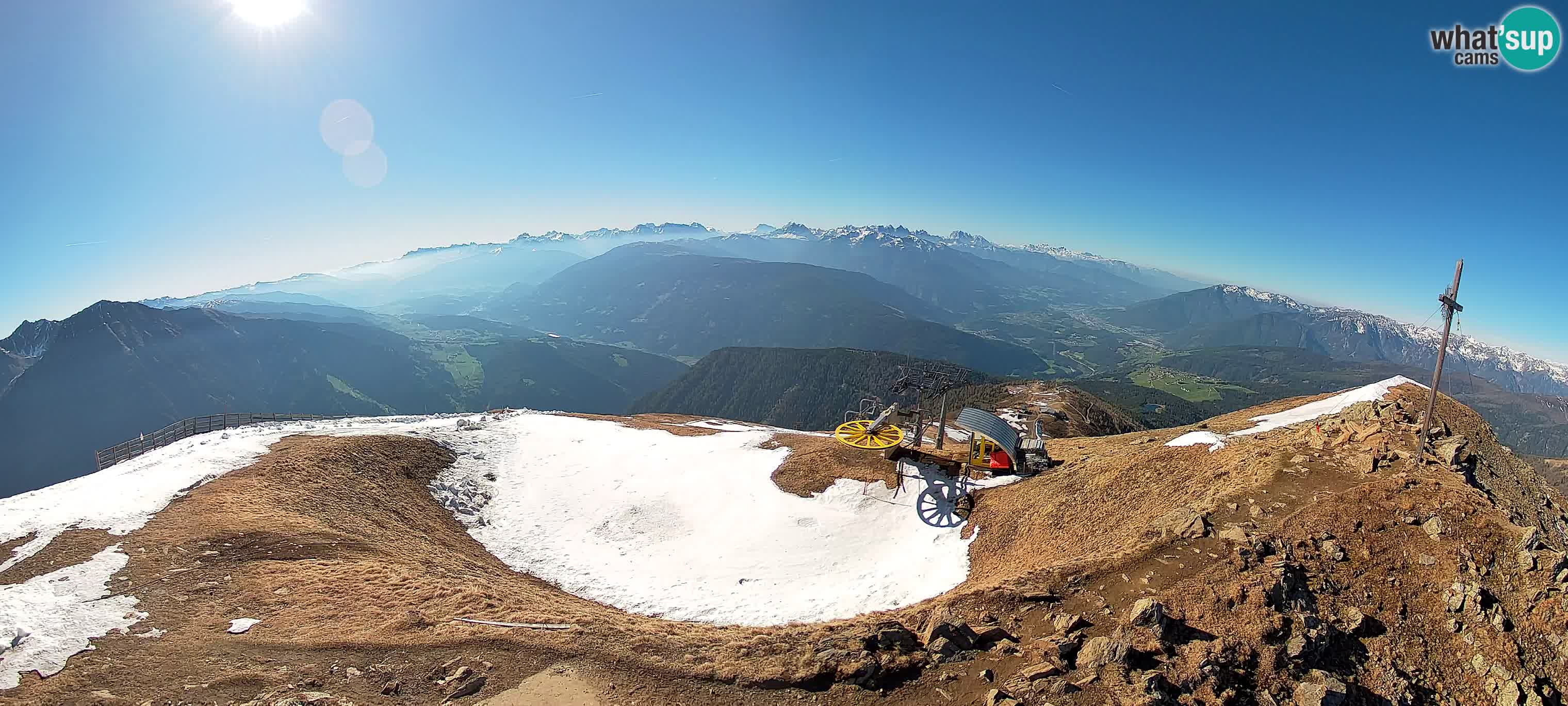 Spletna kamera Gitschlift / sedežnica Gitsch – Zgornja postaja (2.512 m)