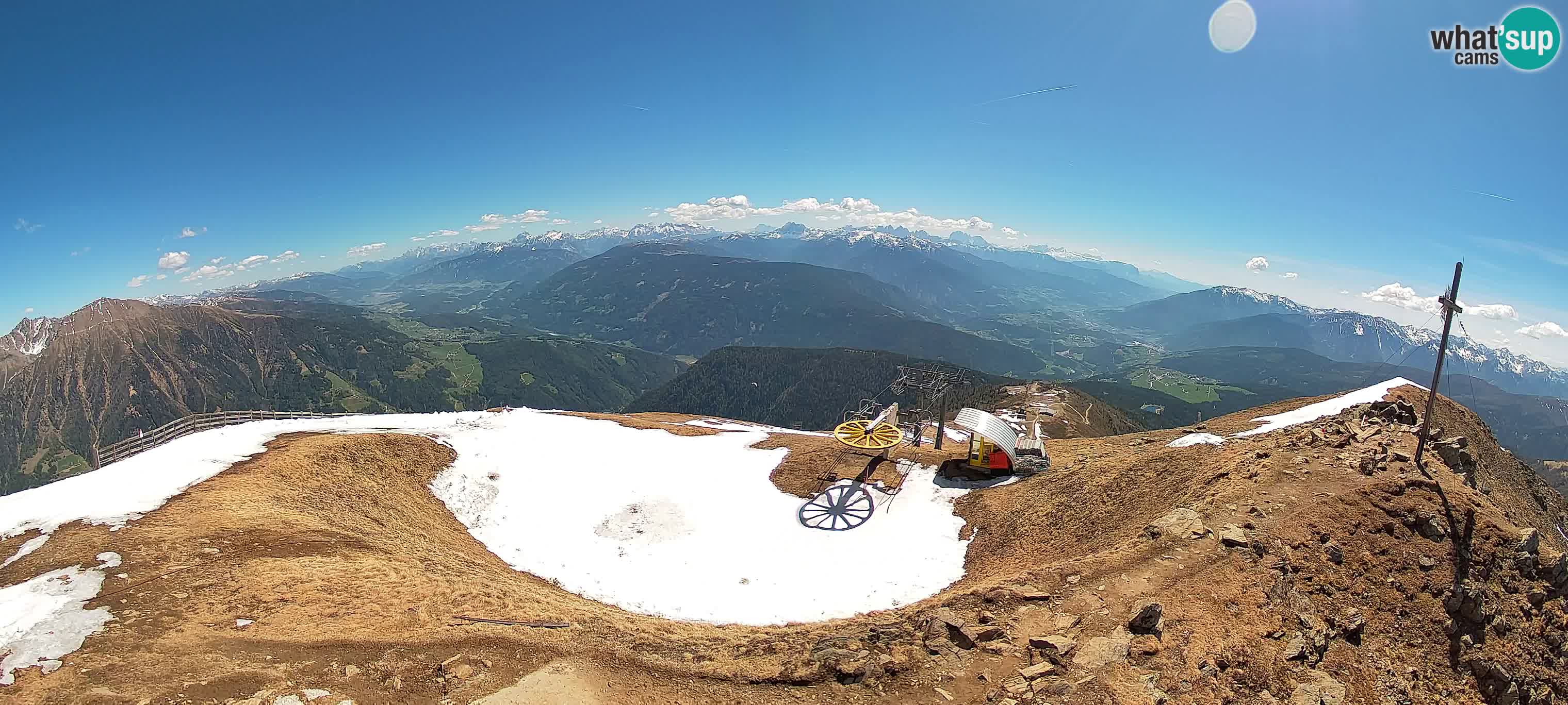 Spletna kamera Gitschlift / sedežnica Gitsch – Zgornja postaja (2.512 m)