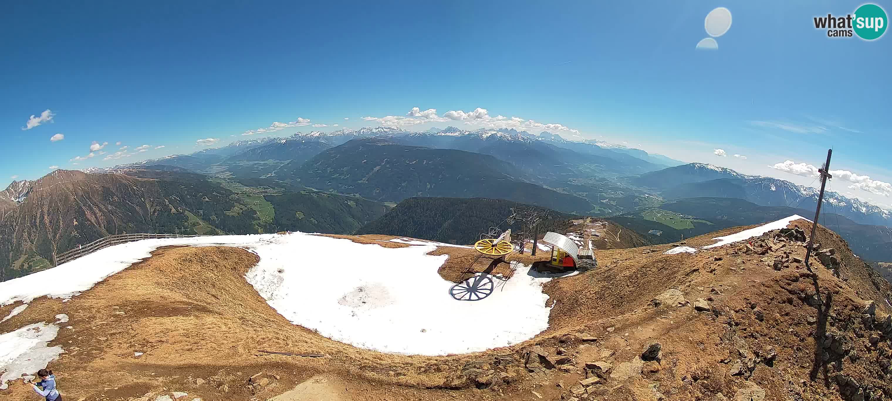 Spletna kamera Gitschlift / sedežnica Gitsch – Zgornja postaja (2.512 m)