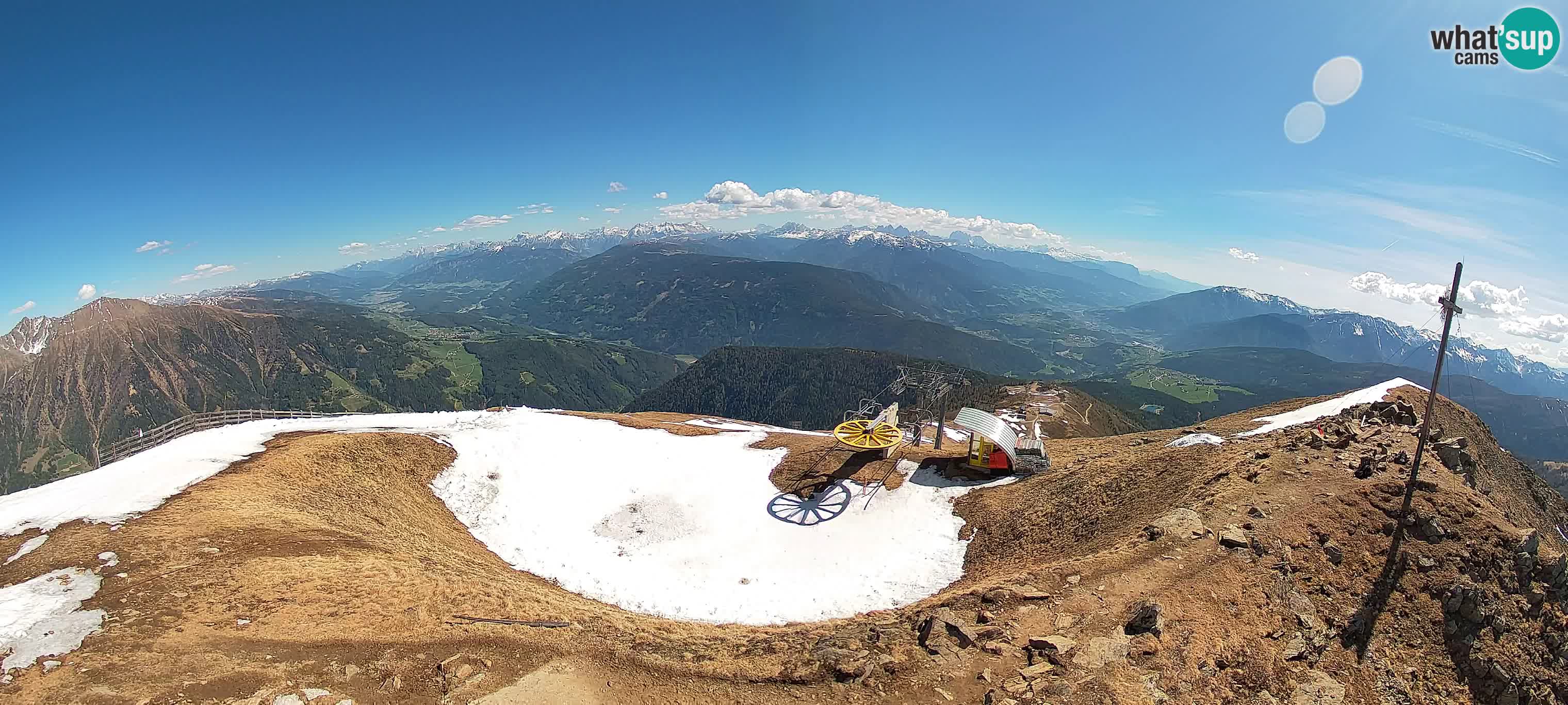 Spletna kamera Gitschlift / sedežnica Gitsch – Zgornja postaja (2.512 m)