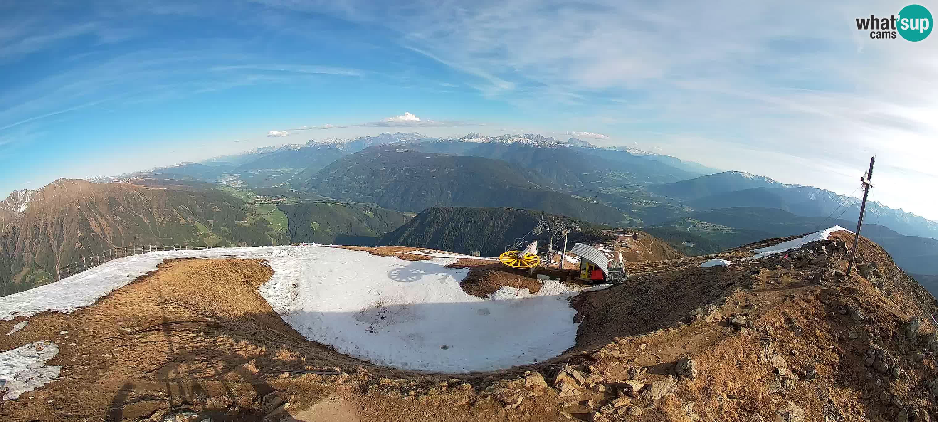 Spletna kamera Gitschlift / sedežnica Gitsch – Zgornja postaja (2.512 m)