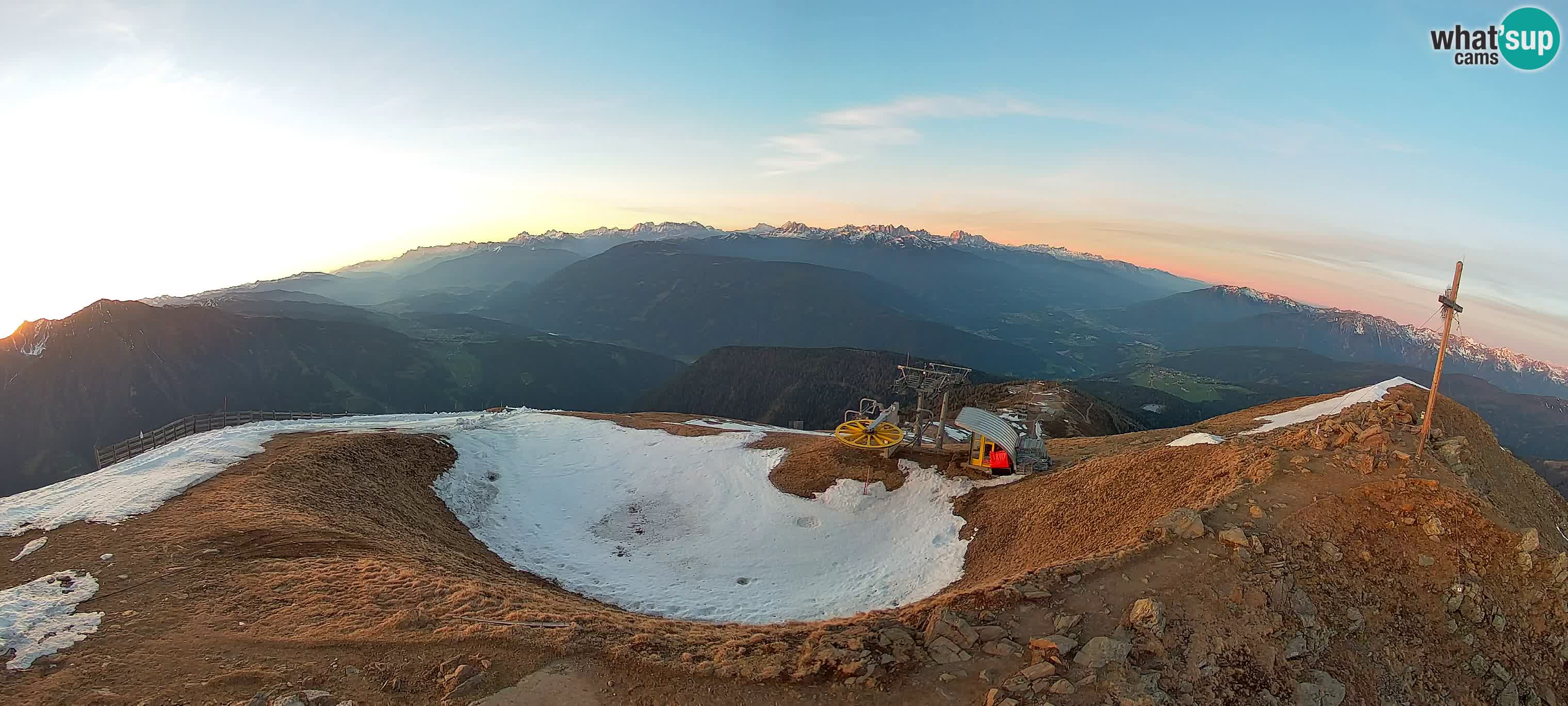Spletna kamera Gitschlift / sedežnica Gitsch – Zgornja postaja (2.512 m)