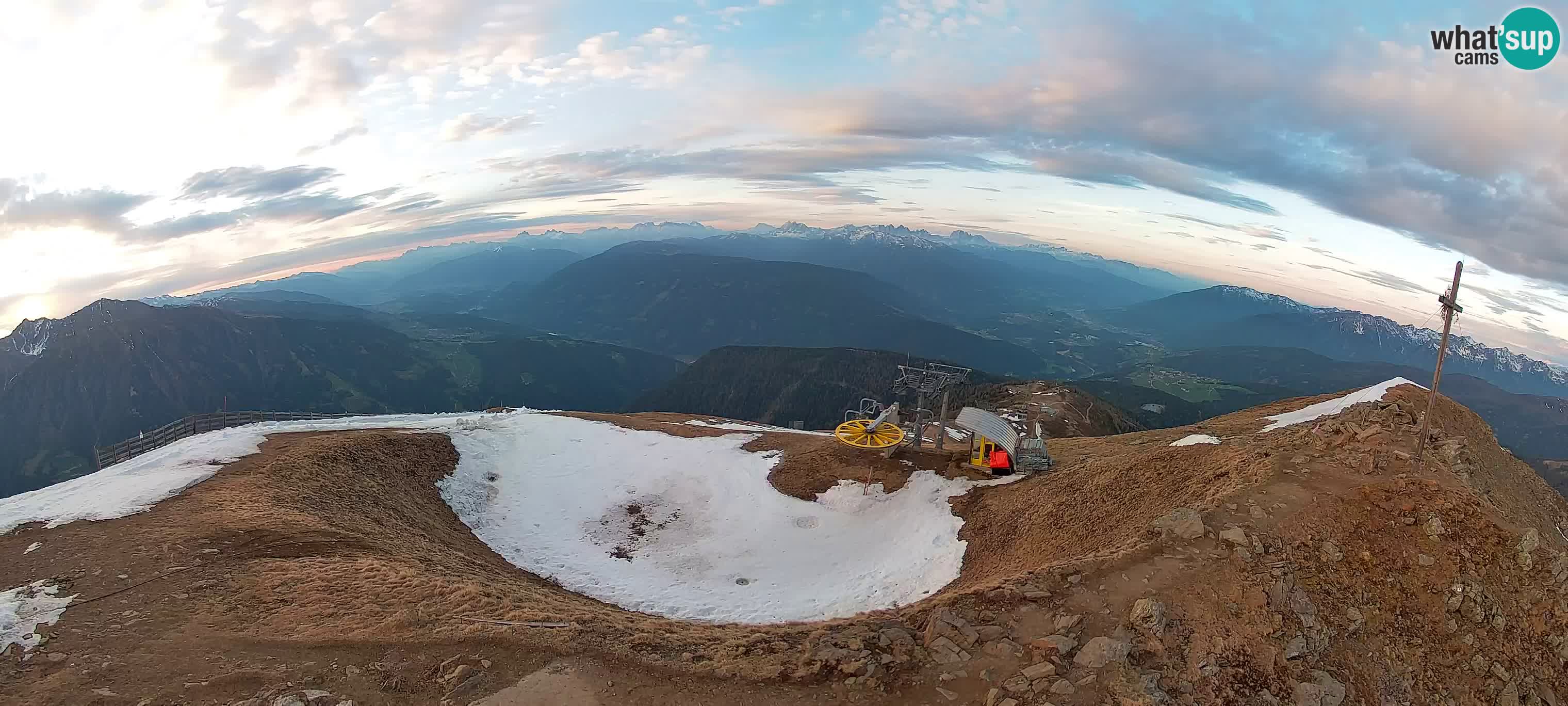 Spletna kamera Gitschlift / sedežnica Gitsch – Zgornja postaja (2.512 m)