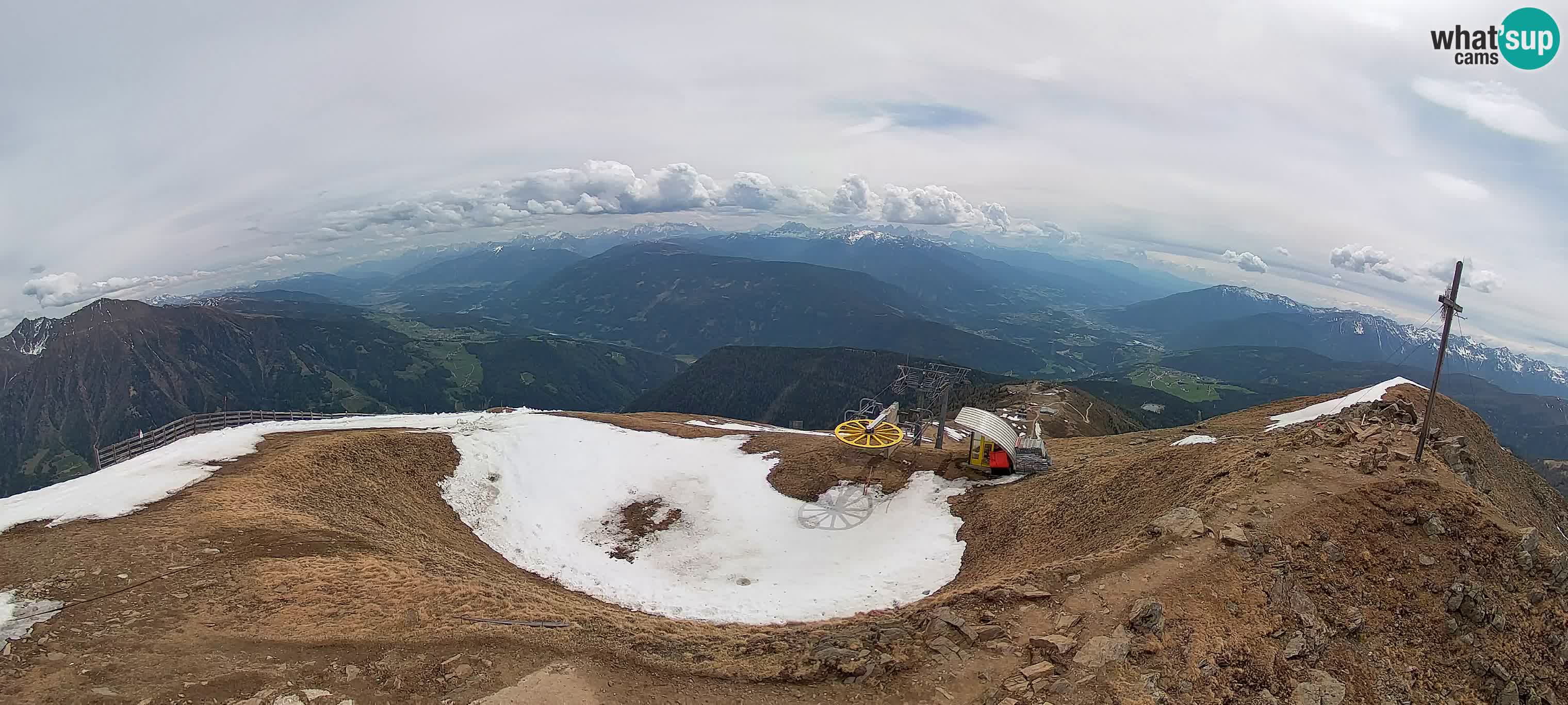 Spletna kamera Gitschlift / sedežnica Gitsch – Zgornja postaja (2.512 m)