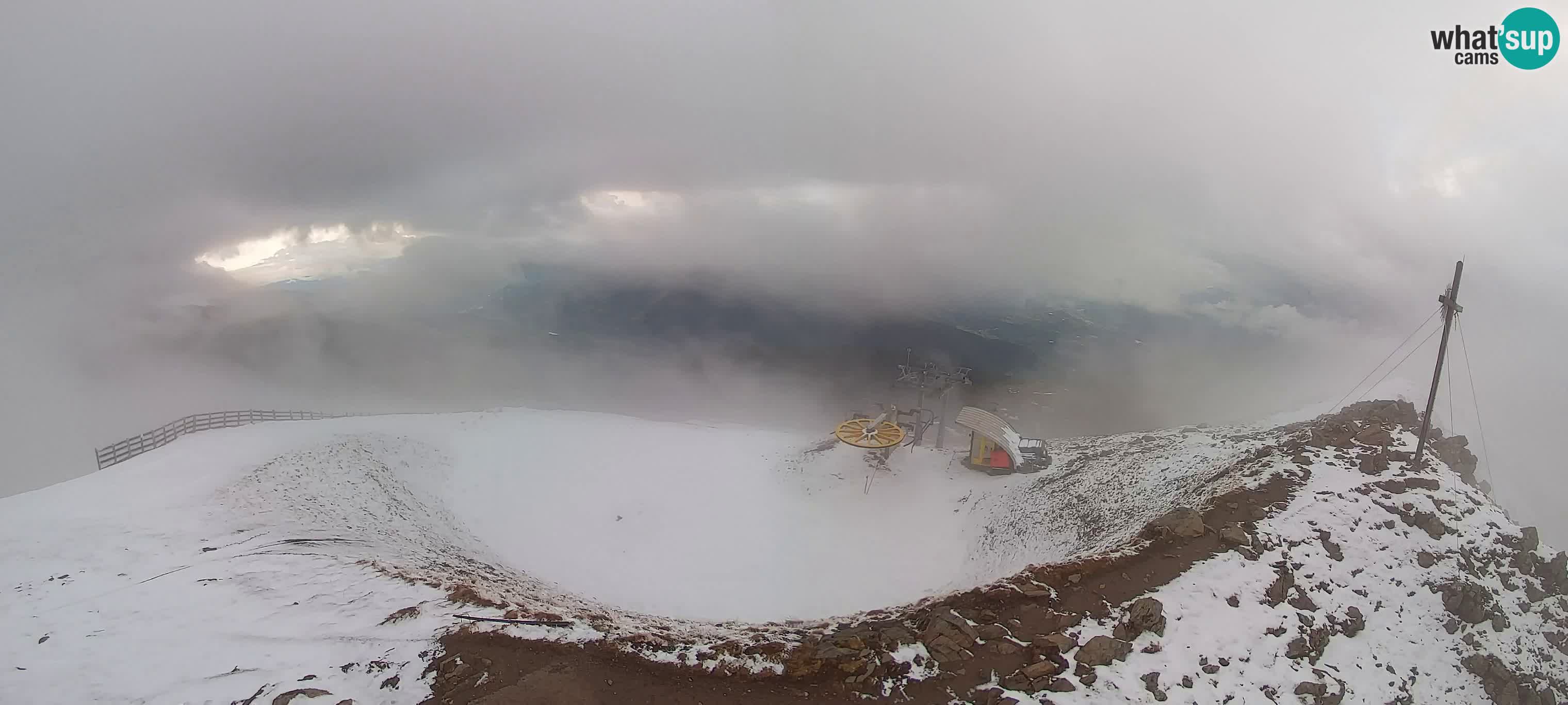 Spletna kamera Gitschlift / sedežnica Gitsch – Zgornja postaja (2.512 m)