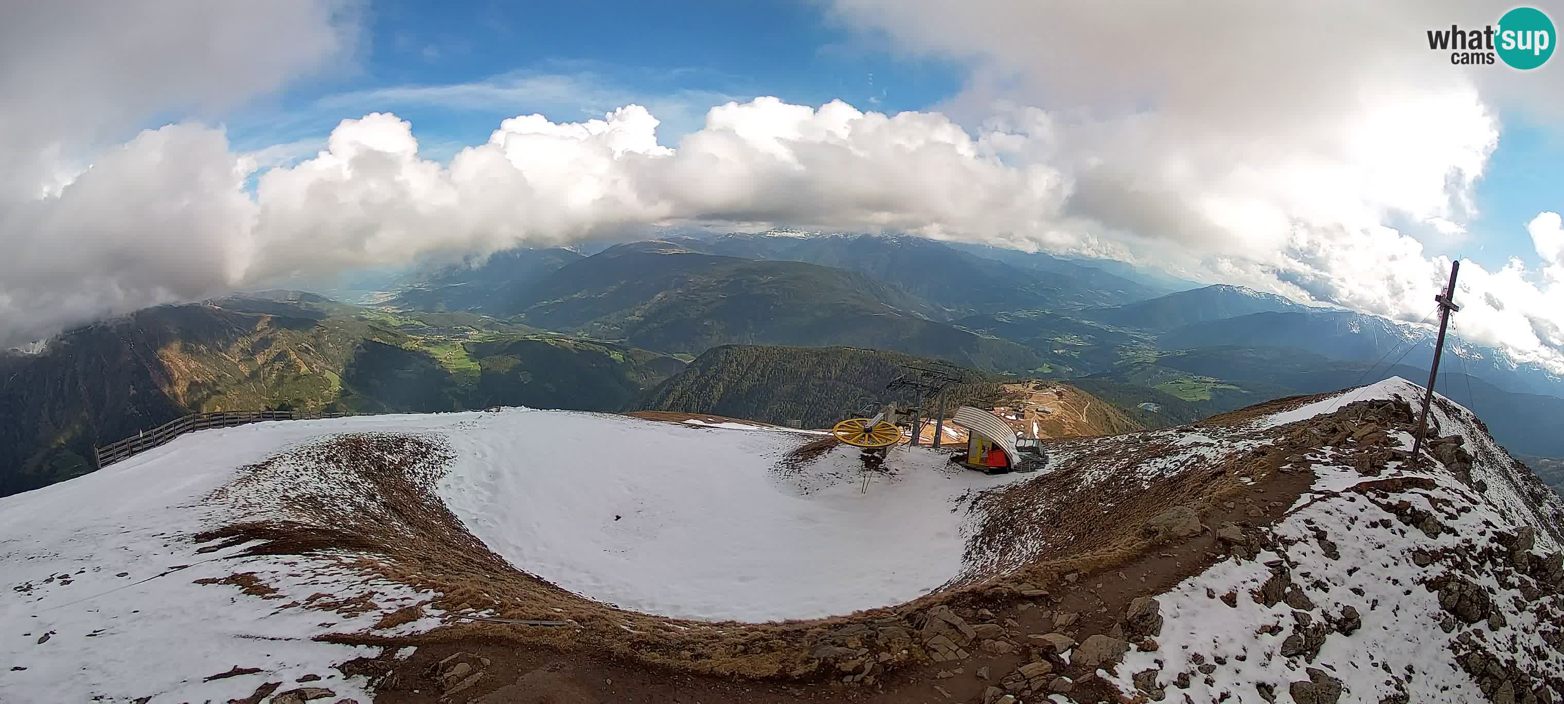 Spletna kamera Gitschlift / sedežnica Gitsch – Zgornja postaja (2.512 m)