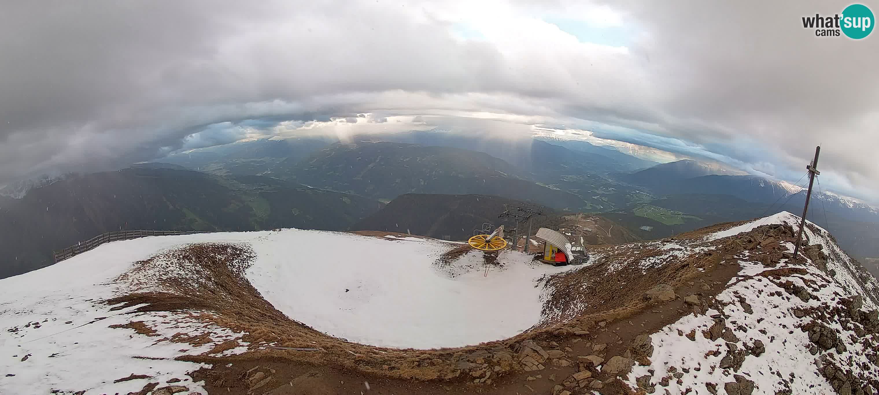 Spletna kamera Gitschlift / sedežnica Gitsch – Zgornja postaja (2.512 m)