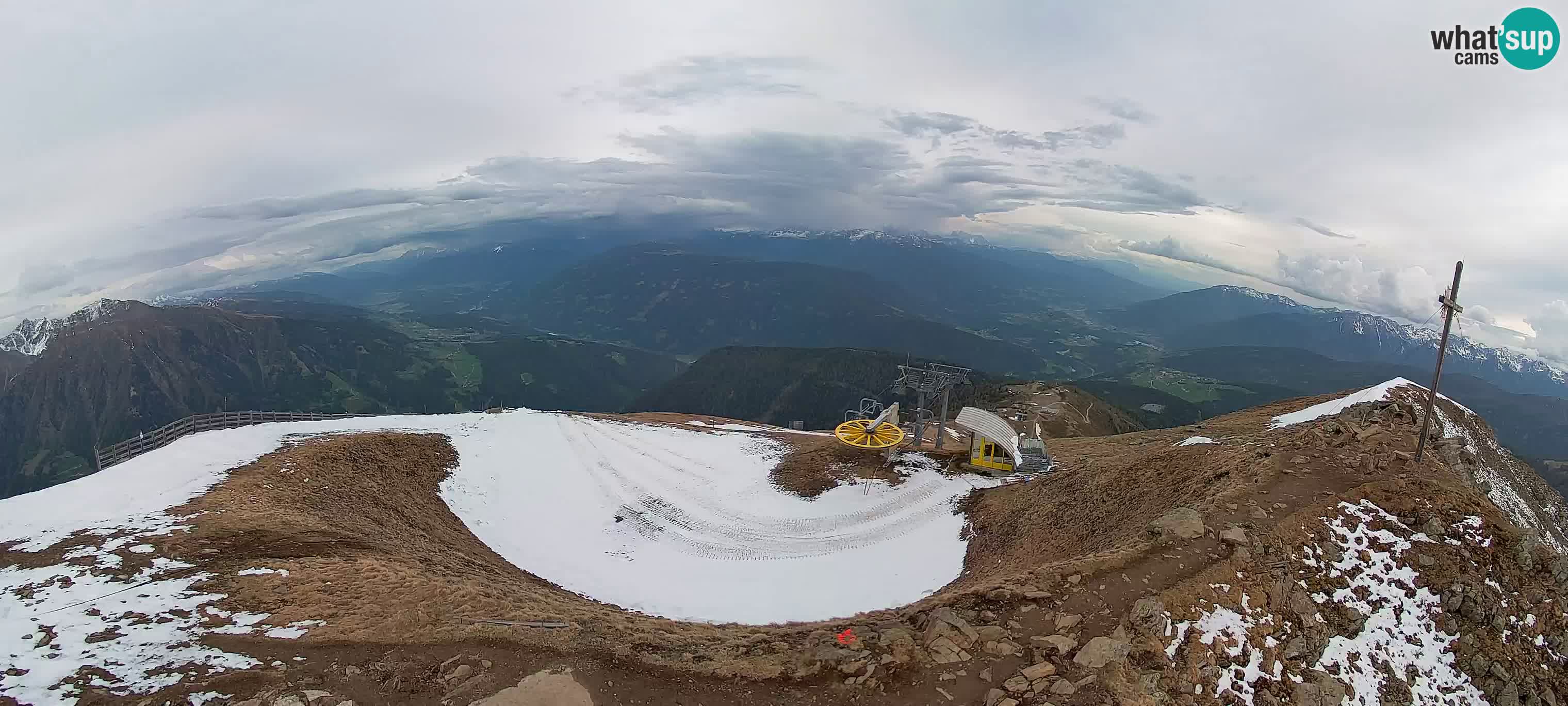 Spletna kamera Gitschlift / sedežnica Gitsch – Zgornja postaja (2.512 m)
