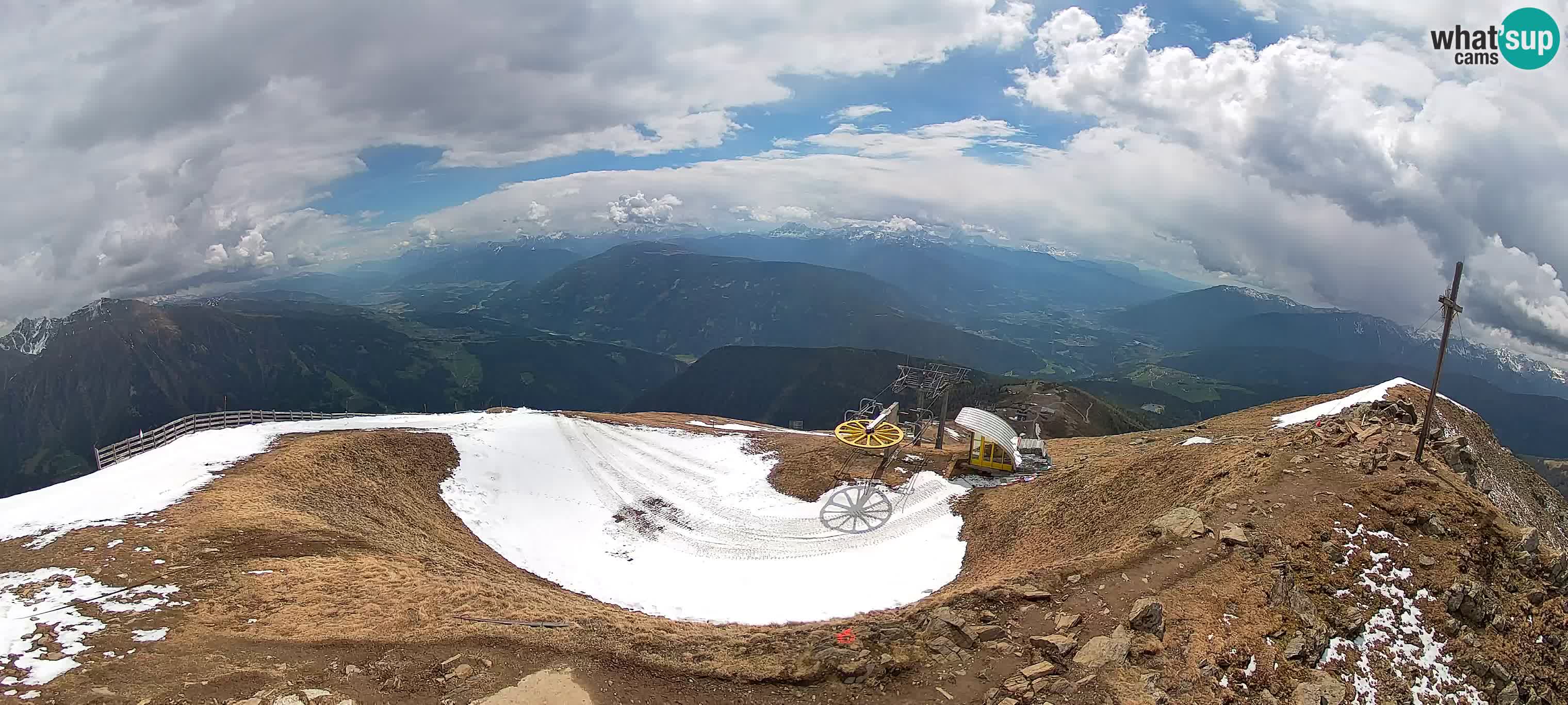 Spletna kamera Gitschlift / sedežnica Gitsch – Zgornja postaja (2.512 m)