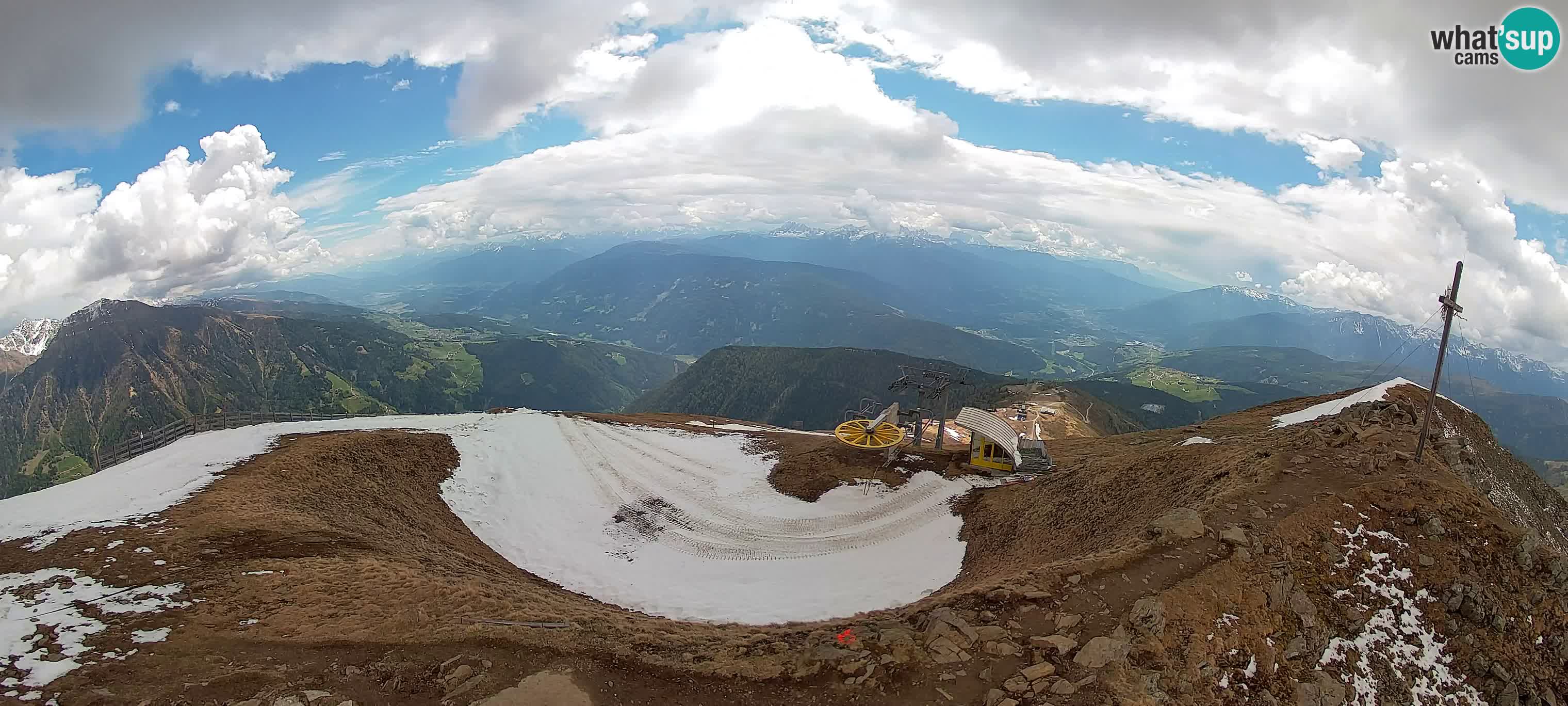 Spletna kamera Gitschlift / sedežnica Gitsch – Zgornja postaja (2.512 m)