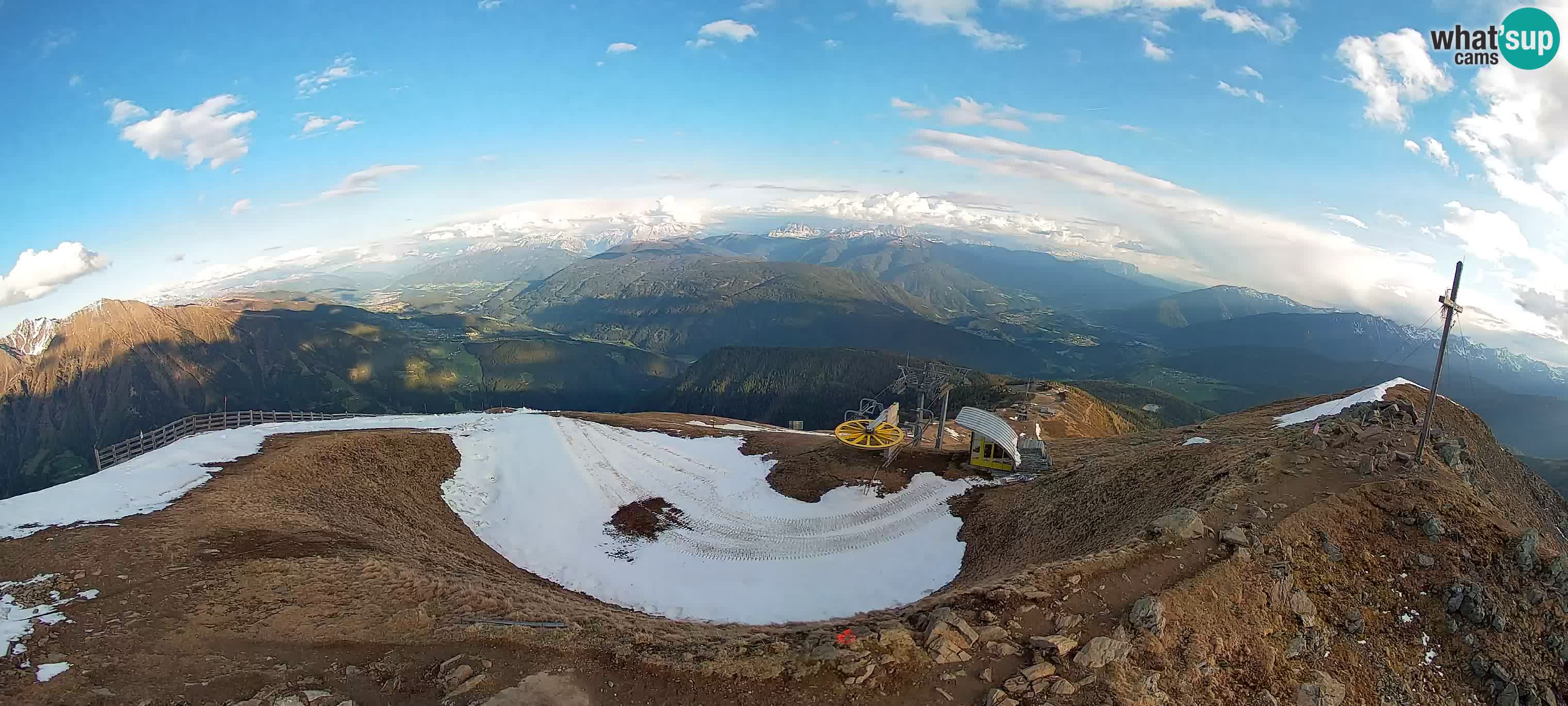 Spletna kamera Gitschlift / sedežnica Gitsch – Zgornja postaja (2.512 m)