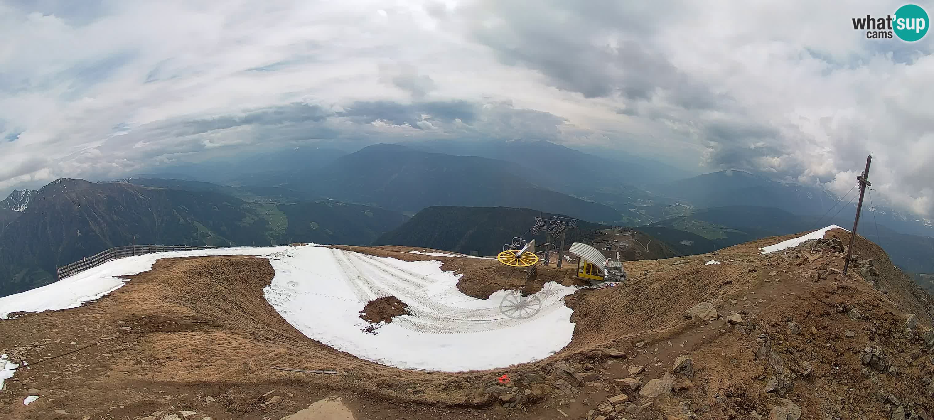 Spletna kamera Gitschlift / sedežnica Gitsch – Zgornja postaja (2.512 m)