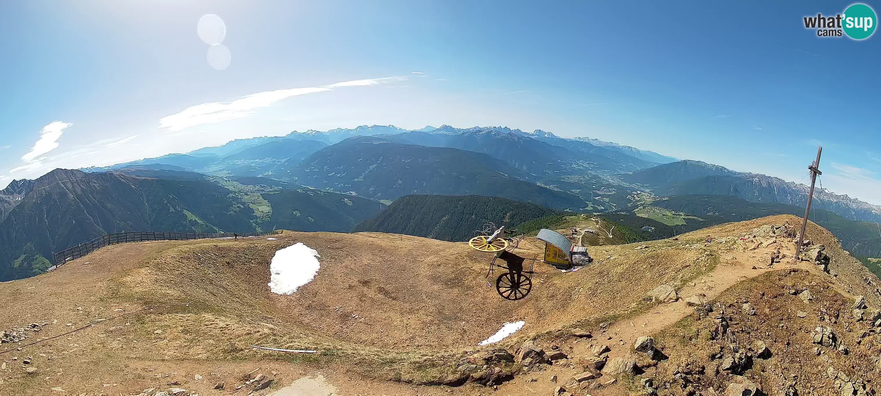 Spletna kamera Gitschlift / sedežnica Gitsch – Zgornja postaja (2.512 m)