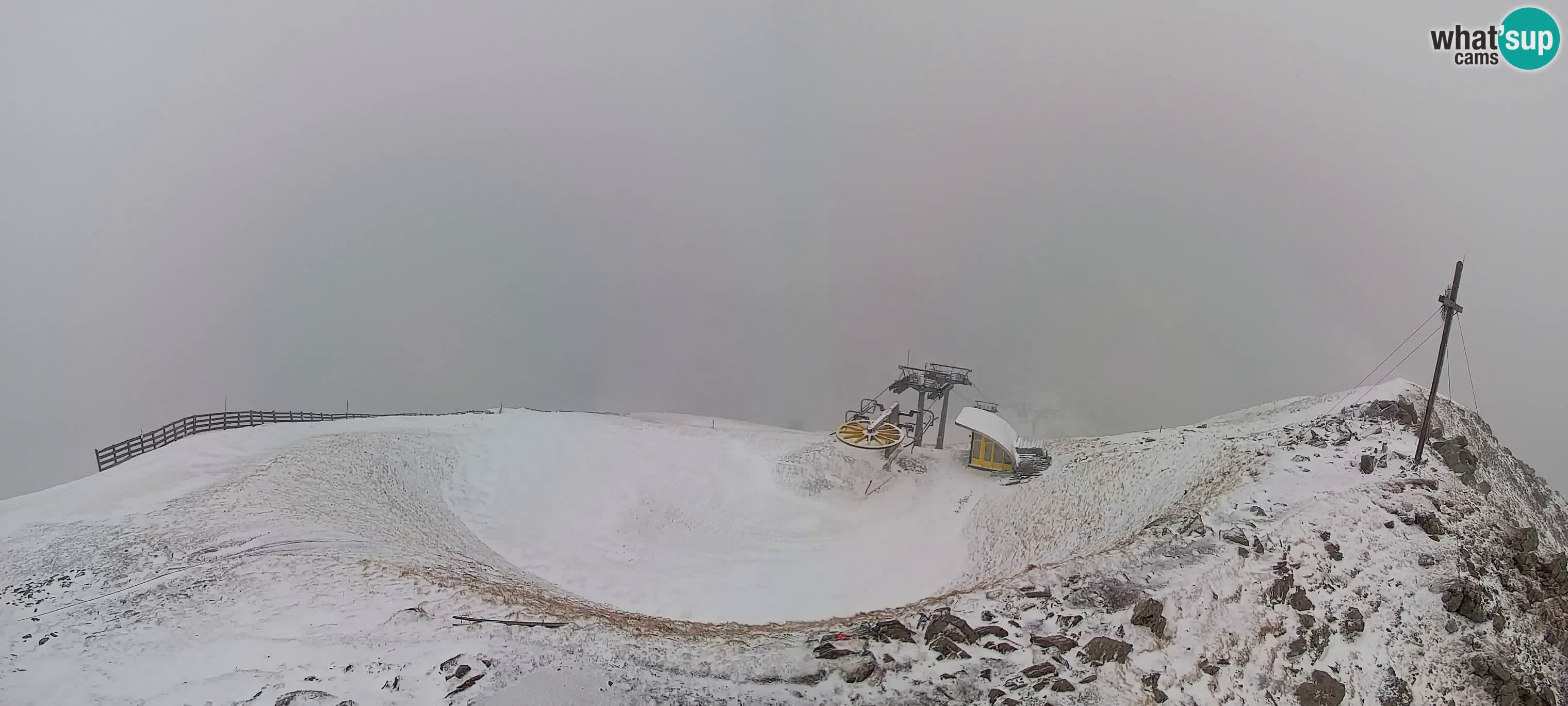 Spletna kamera Gitschlift / sedežnica Gitsch – Zgornja postaja (2.512 m)