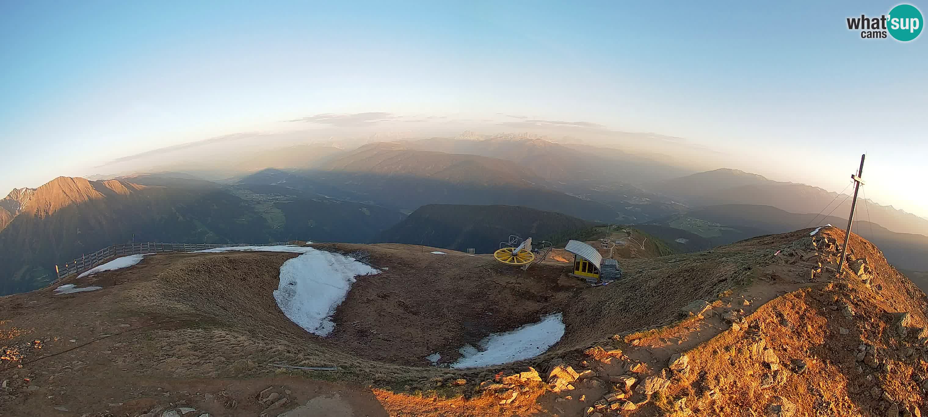 Spletna kamera Gitschlift / sedežnica Gitsch – Zgornja postaja (2.512 m)