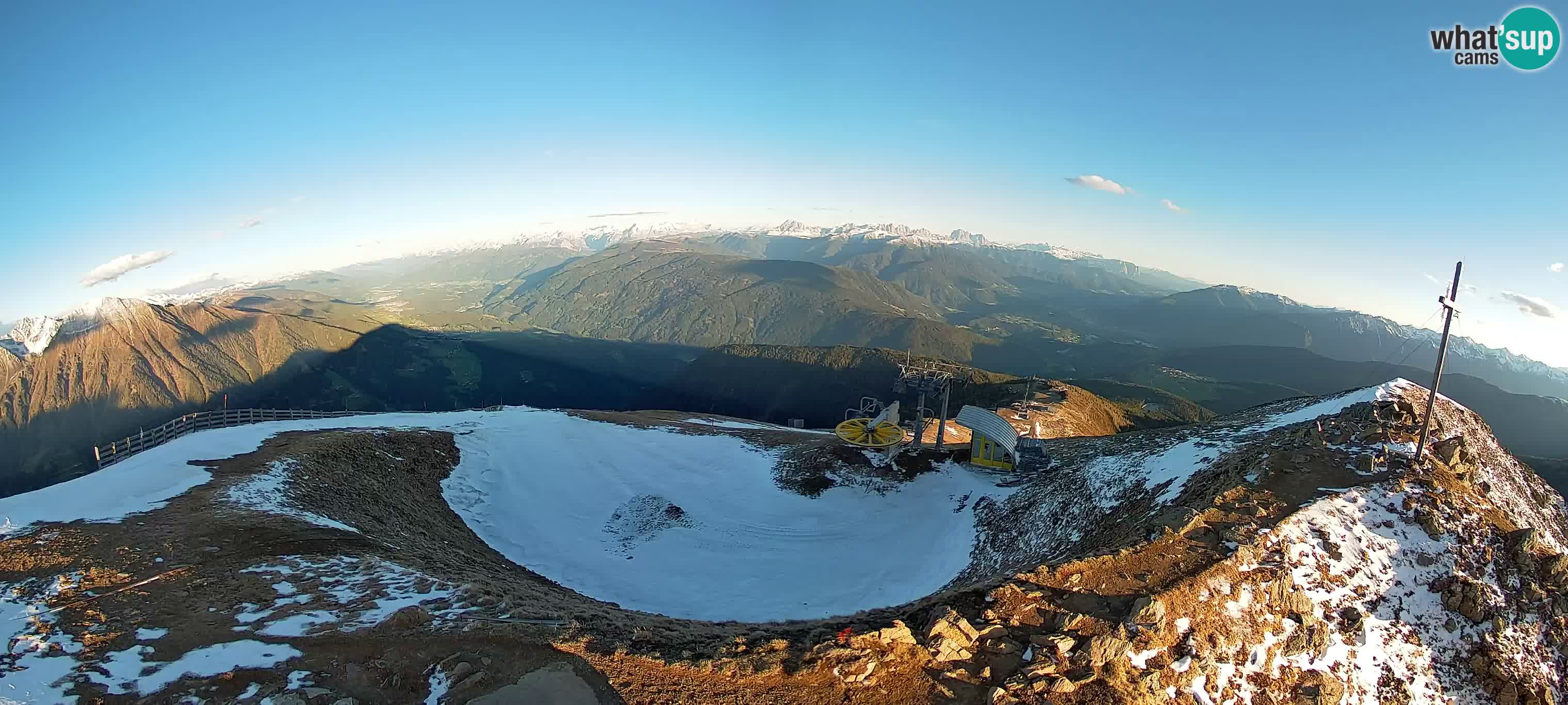 Spletna kamera Gitschlift / sedežnica Gitsch – Zgornja postaja (2.512 m)