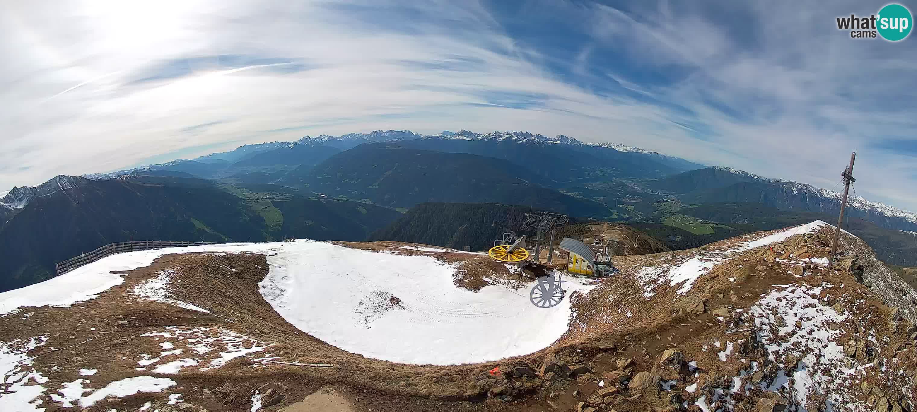 Spletna kamera Gitschlift / sedežnica Gitsch – Zgornja postaja (2.512 m)