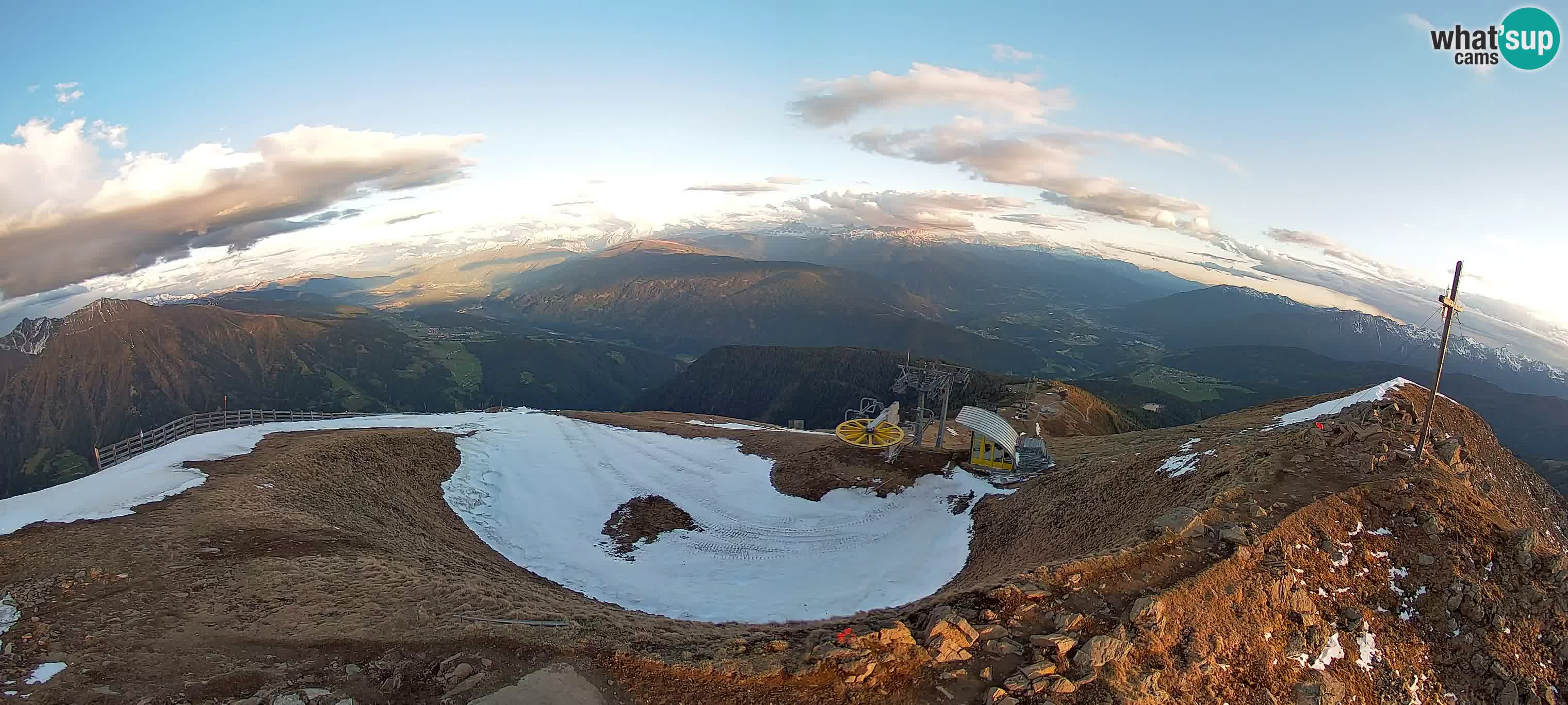 Spletna kamera Gitschlift / sedežnica Gitsch – Zgornja postaja (2.512 m)