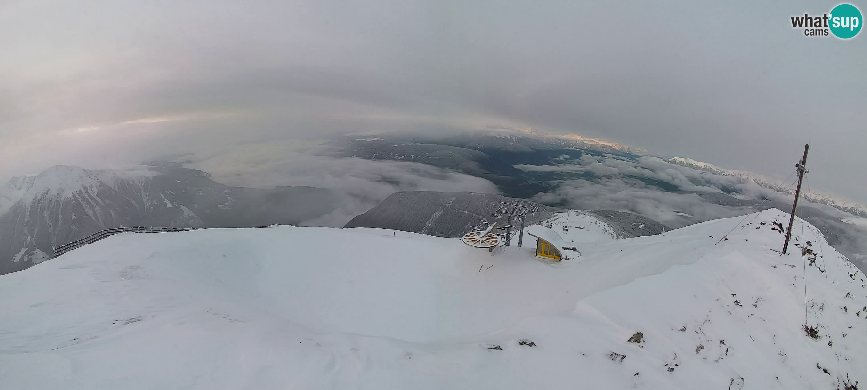 Spletna kamera Gitschlift / sedežnica Gitsch – Zgornja postaja (2.512 m)