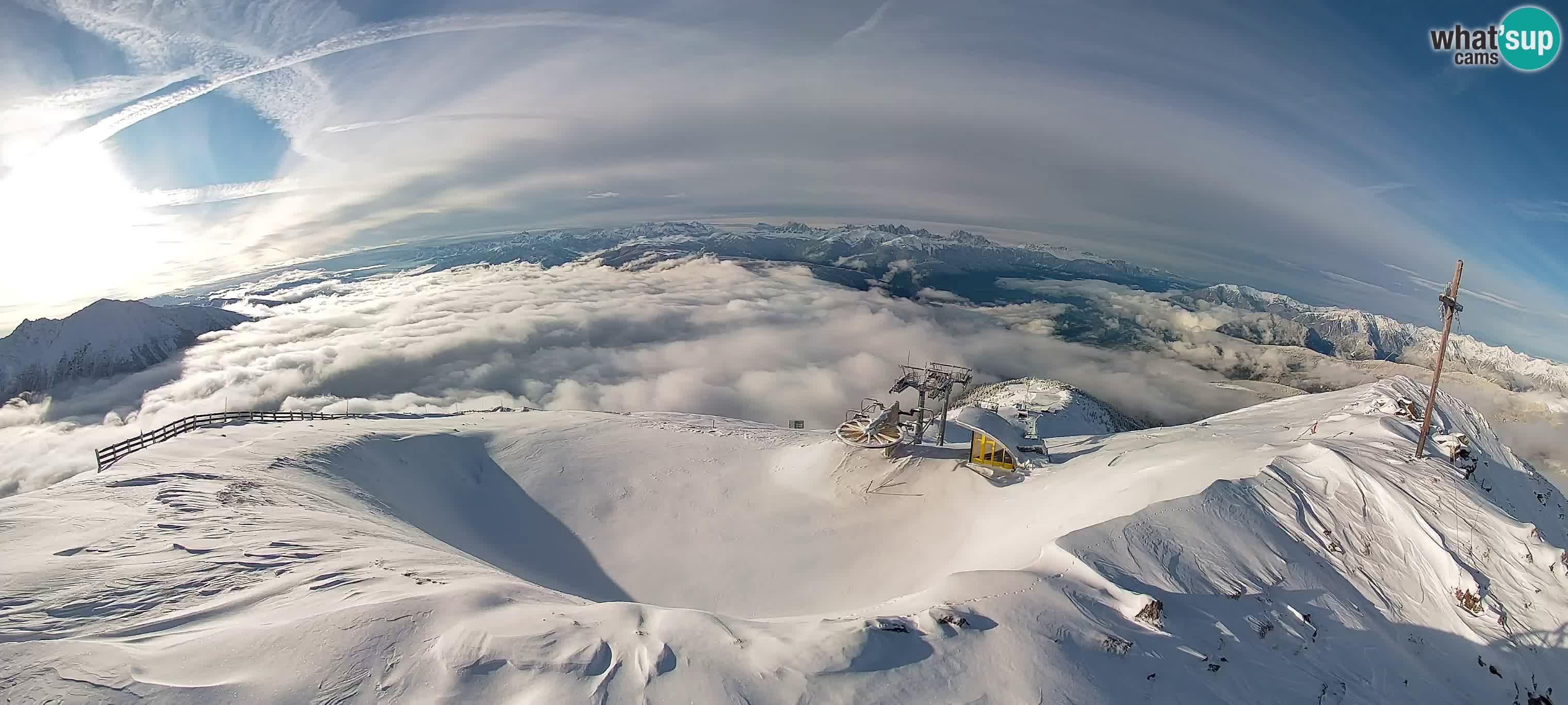Webcam Gitschlift / telesilla Gitsch – Estación superior (2.512 m)