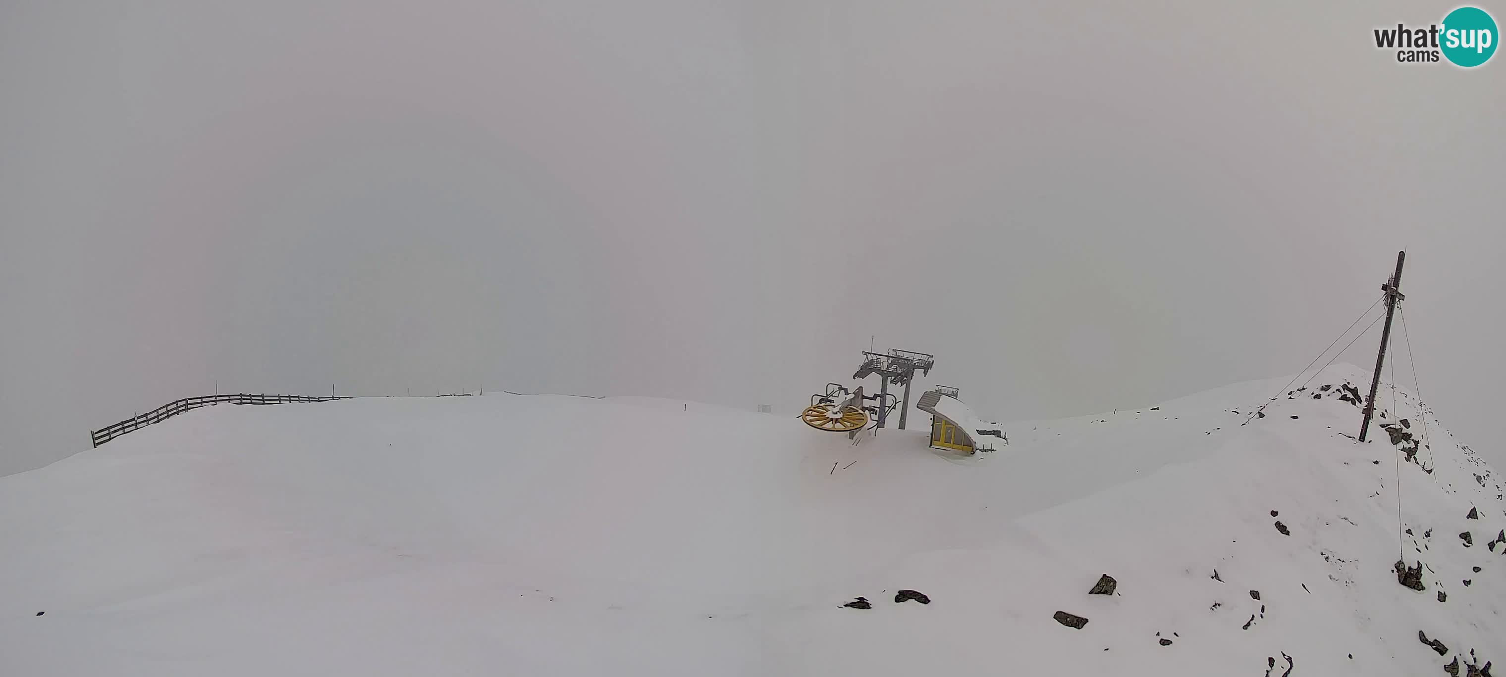 Spletna kamera Gitschlift / sedežnica Gitsch – Zgornja postaja (2.512 m)