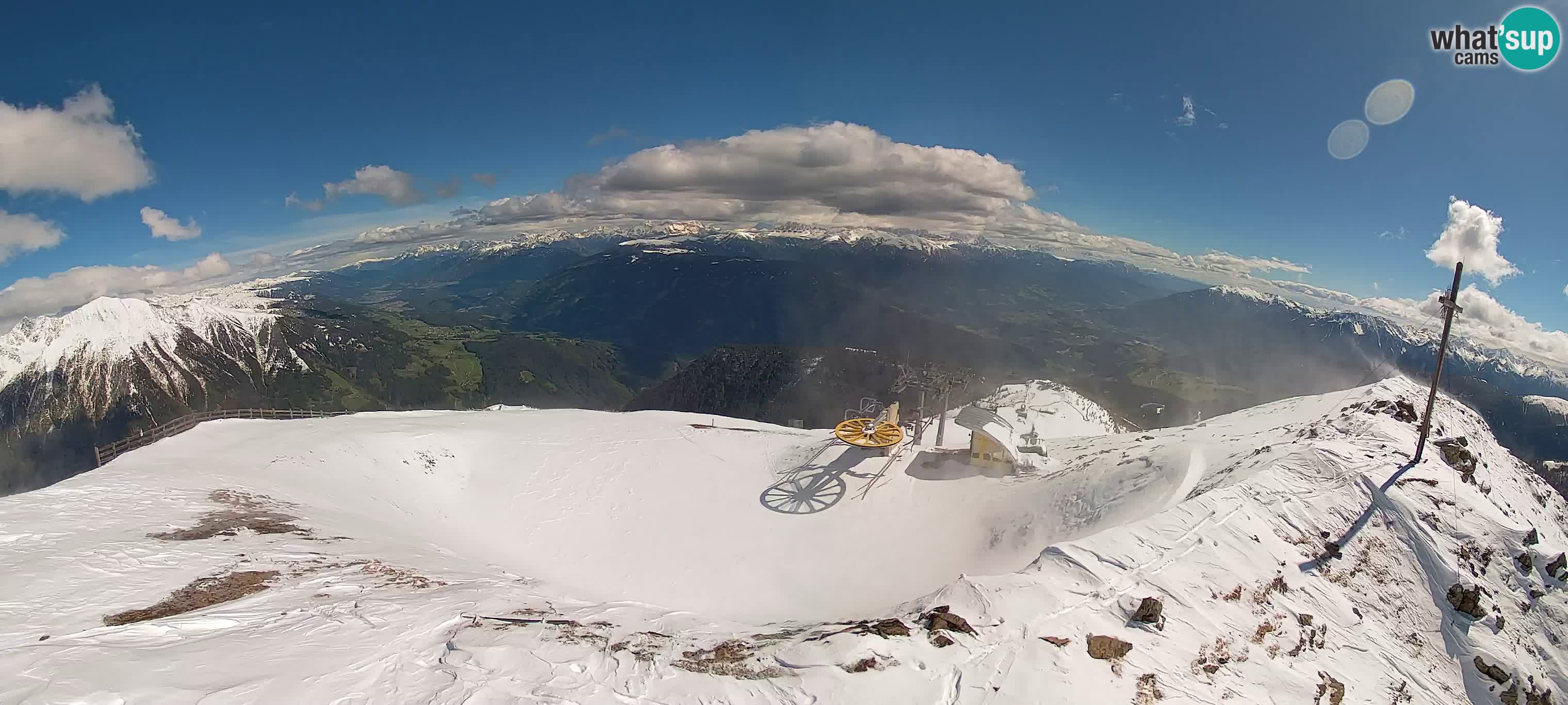 Spletna kamera Gitschlift / sedežnica Gitsch – Zgornja postaja (2.512 m)