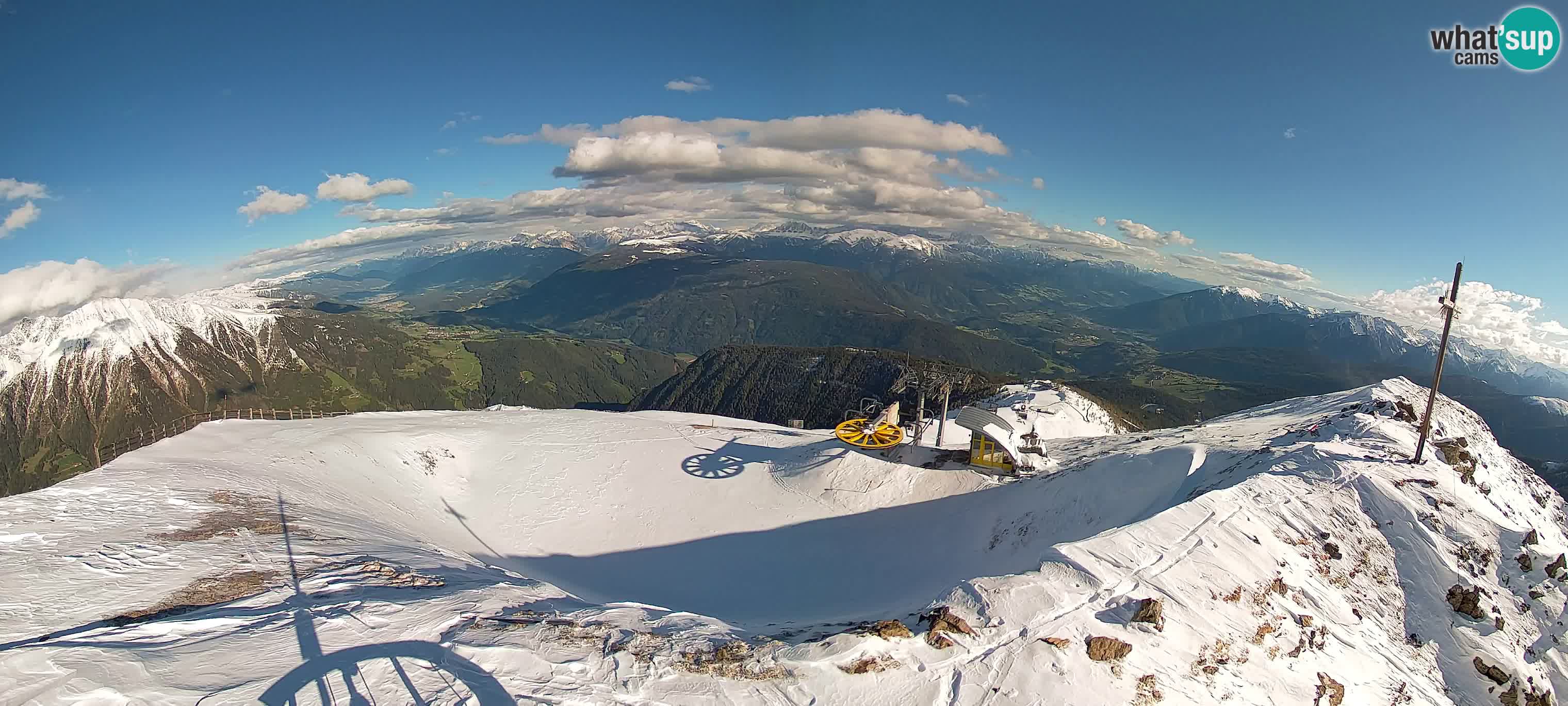 Spletna kamera Gitschlift / sedežnica Gitsch – Zgornja postaja (2.512 m)