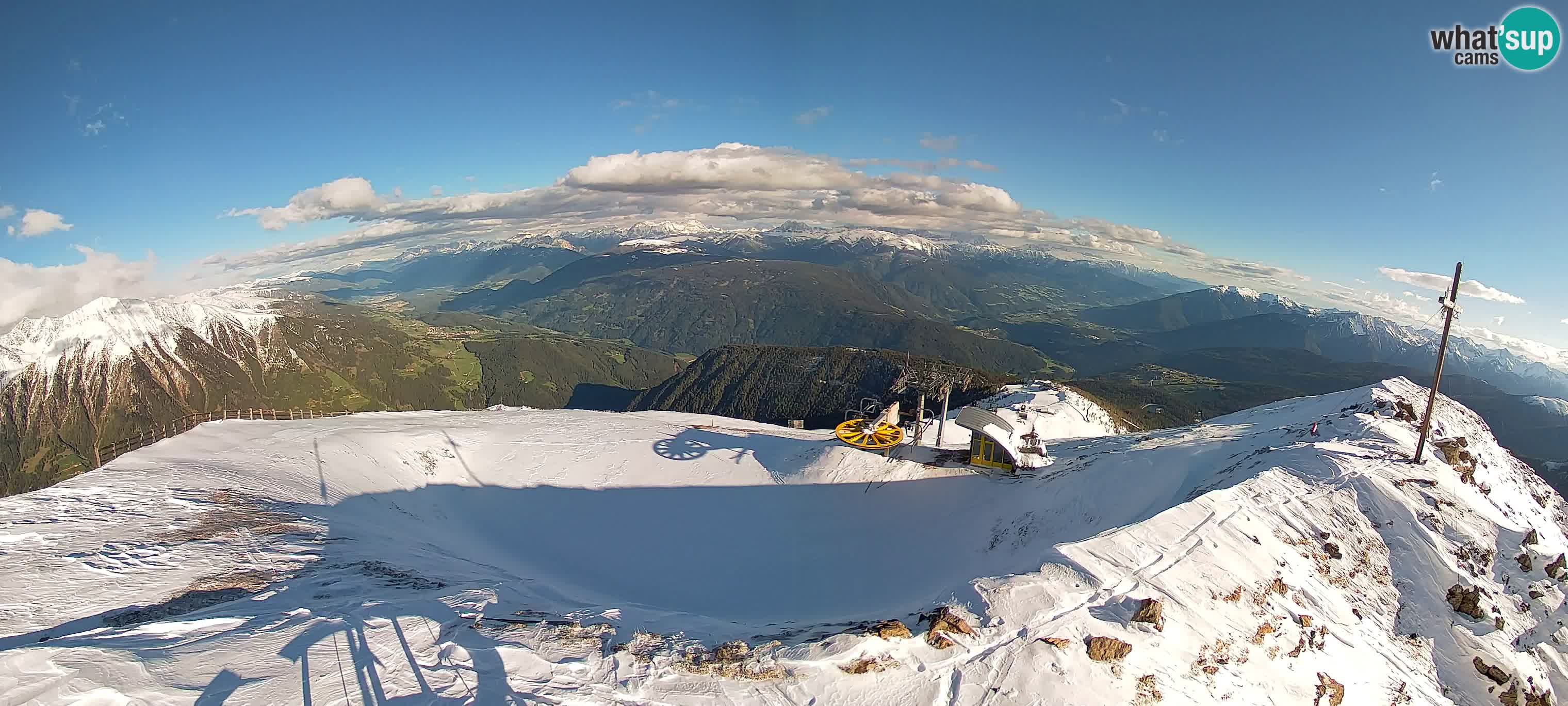 Spletna kamera Gitschlift / sedežnica Gitsch – Zgornja postaja (2.512 m)