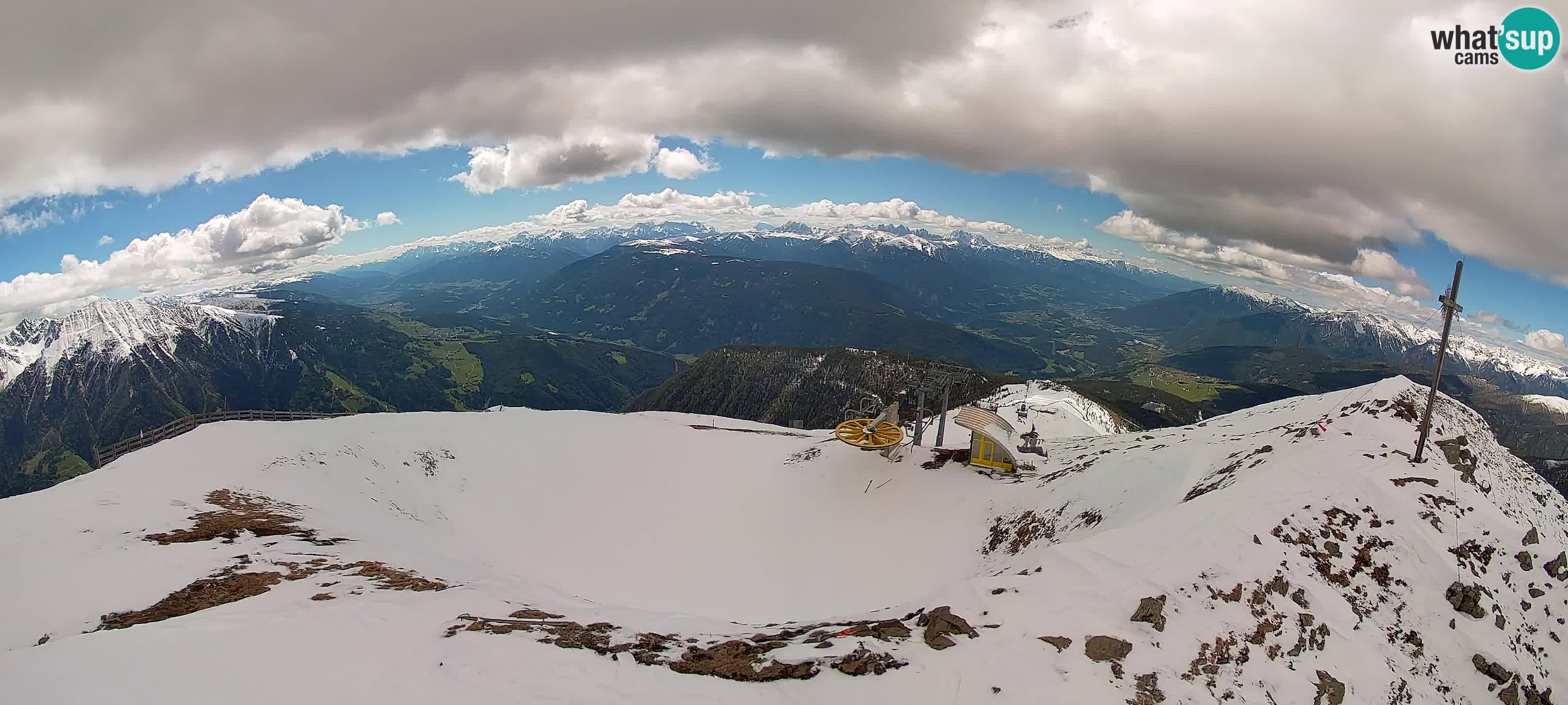 Spletna kamera Gitschlift / sedežnica Gitsch – Zgornja postaja (2.512 m)