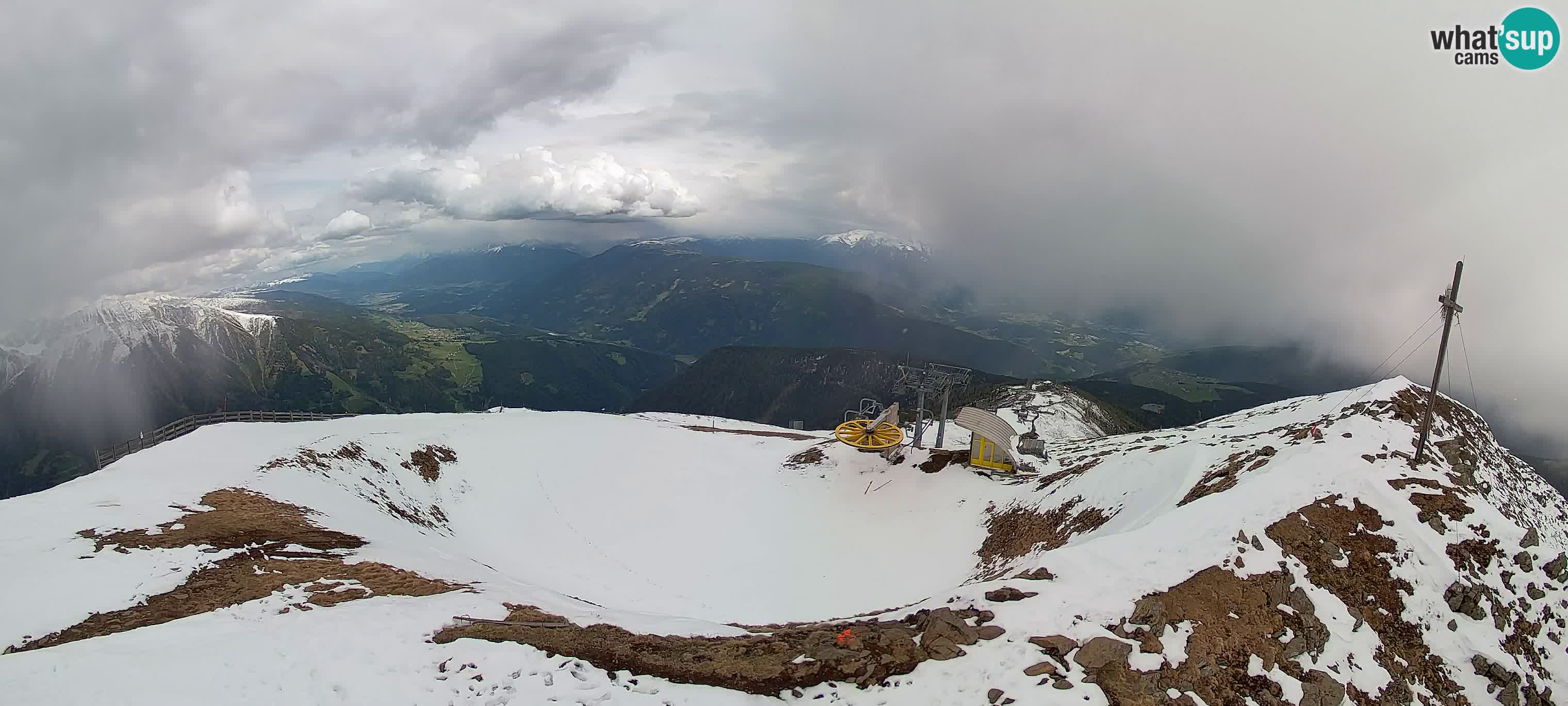 Spletna kamera Gitschlift / sedežnica Gitsch – Zgornja postaja (2.512 m)