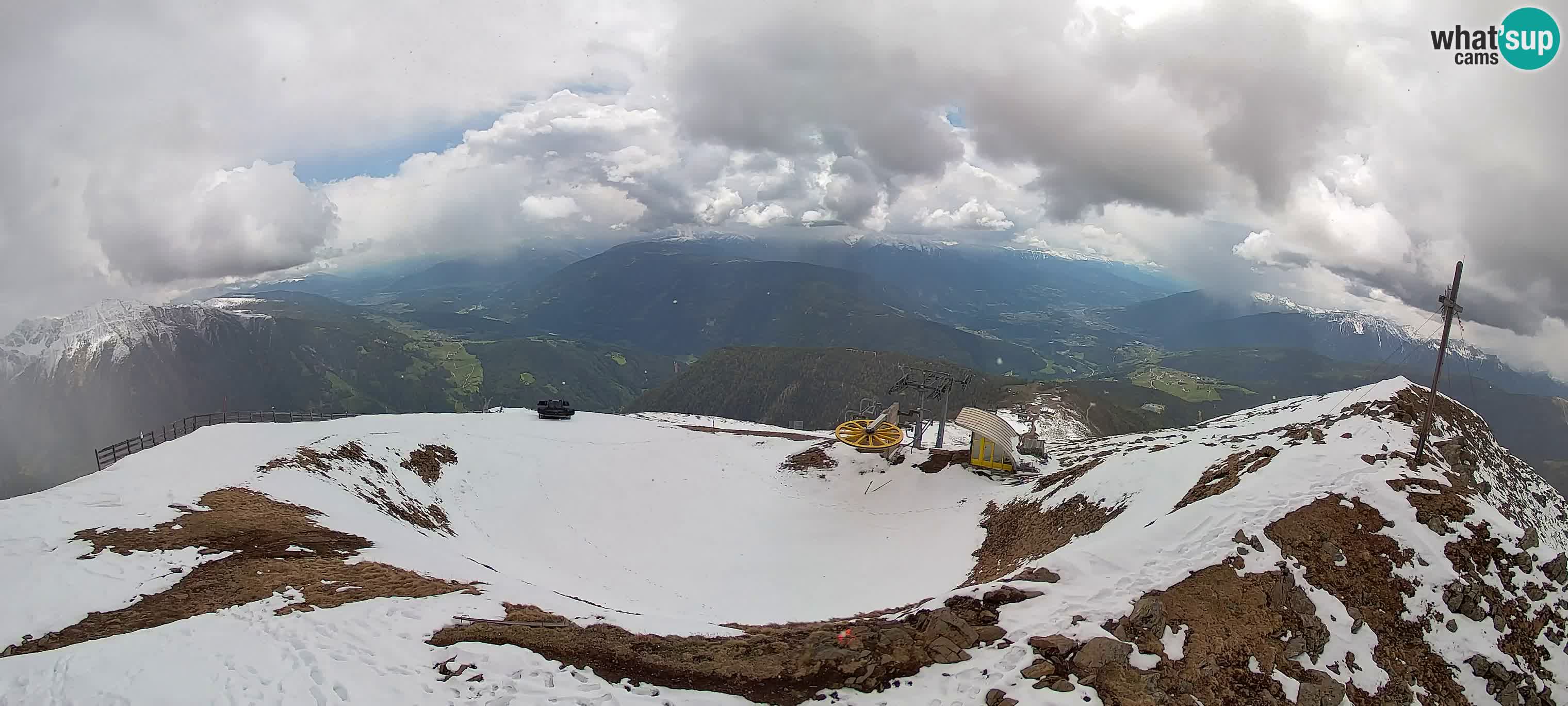 Spletna kamera Gitschlift / sedežnica Gitsch – Zgornja postaja (2.512 m)
