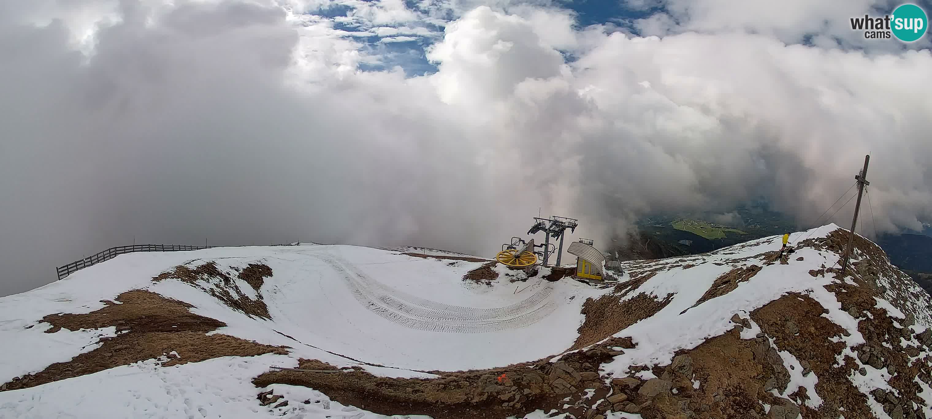 Spletna kamera Gitschlift / sedežnica Gitsch – Zgornja postaja (2.512 m)