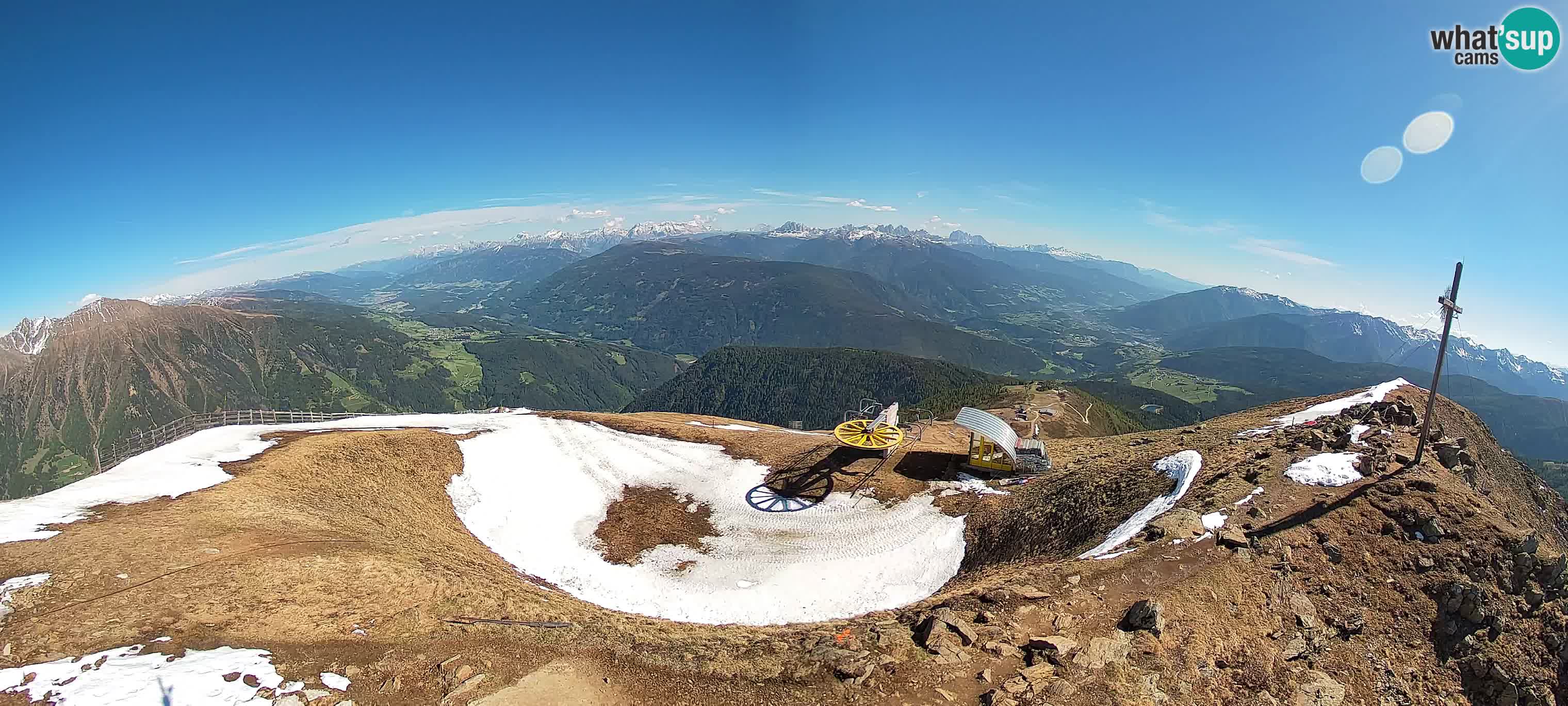 Spletna kamera Gitschlift / sedežnica Gitsch – Zgornja postaja (2.512 m)
