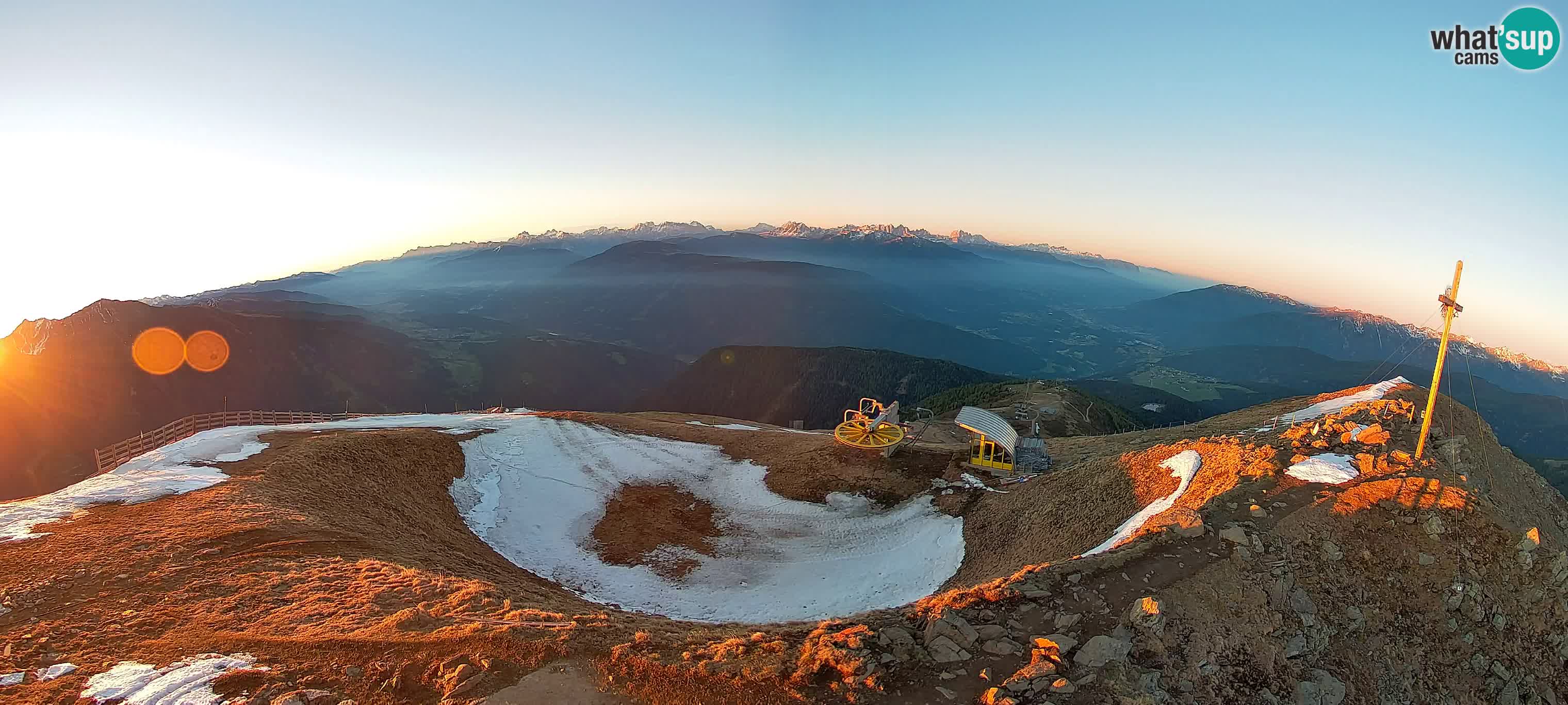 Spletna kamera Gitschlift / sedežnica Gitsch – Zgornja postaja (2.512 m)