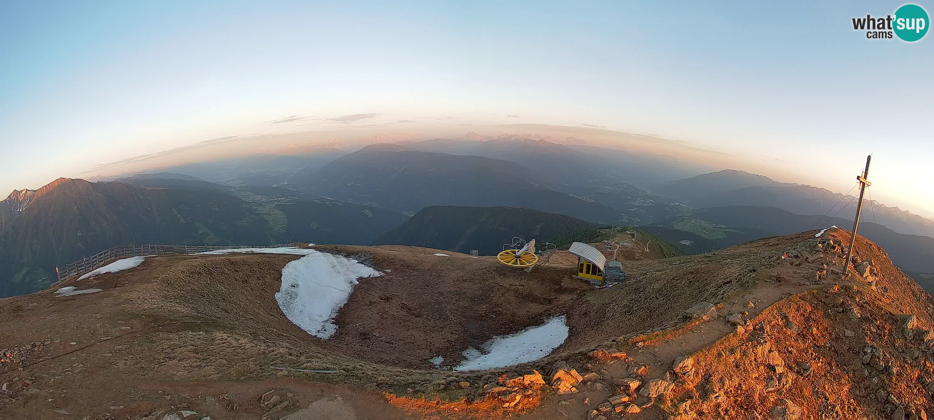 Spletna kamera Gitschlift / sedežnica Gitsch – Zgornja postaja (2.512 m)
