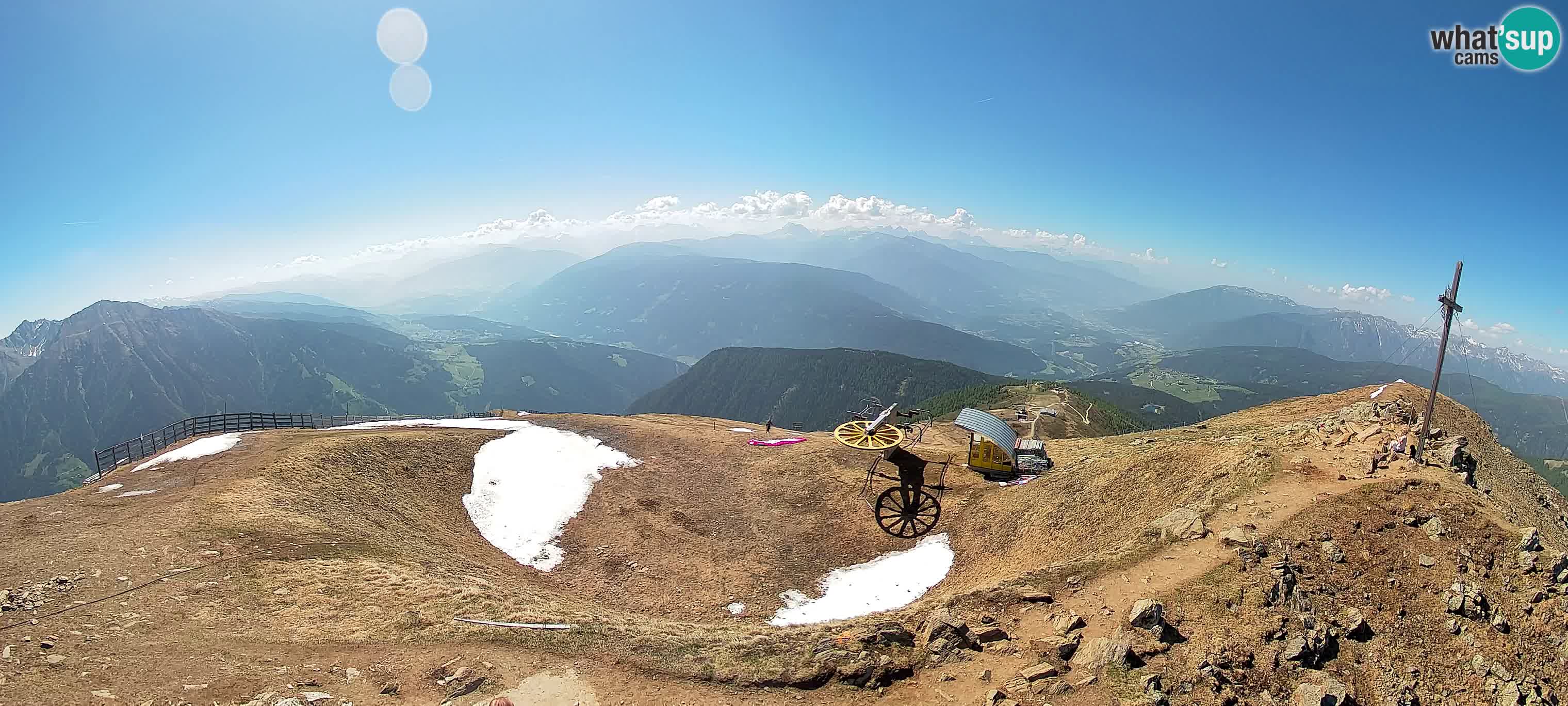 Spletna kamera Gitschlift / sedežnica Gitsch – Zgornja postaja (2.512 m)