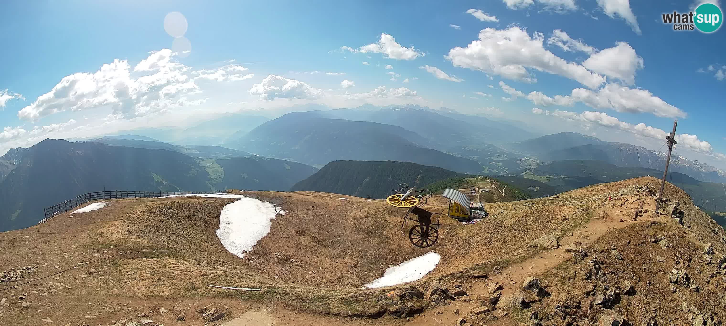 Spletna kamera Gitschlift / sedežnica Gitsch – Zgornja postaja (2.512 m)