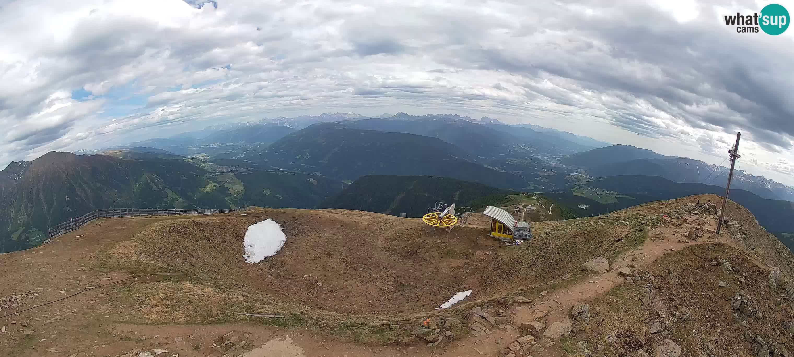 Spletna kamera Gitschlift / sedežnica Gitsch – Zgornja postaja (2.512 m)
