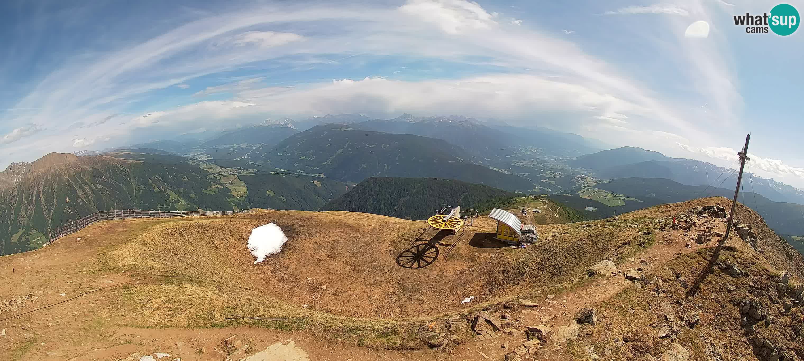 Spletna kamera Gitschlift / sedežnica Gitsch – Zgornja postaja (2.512 m)