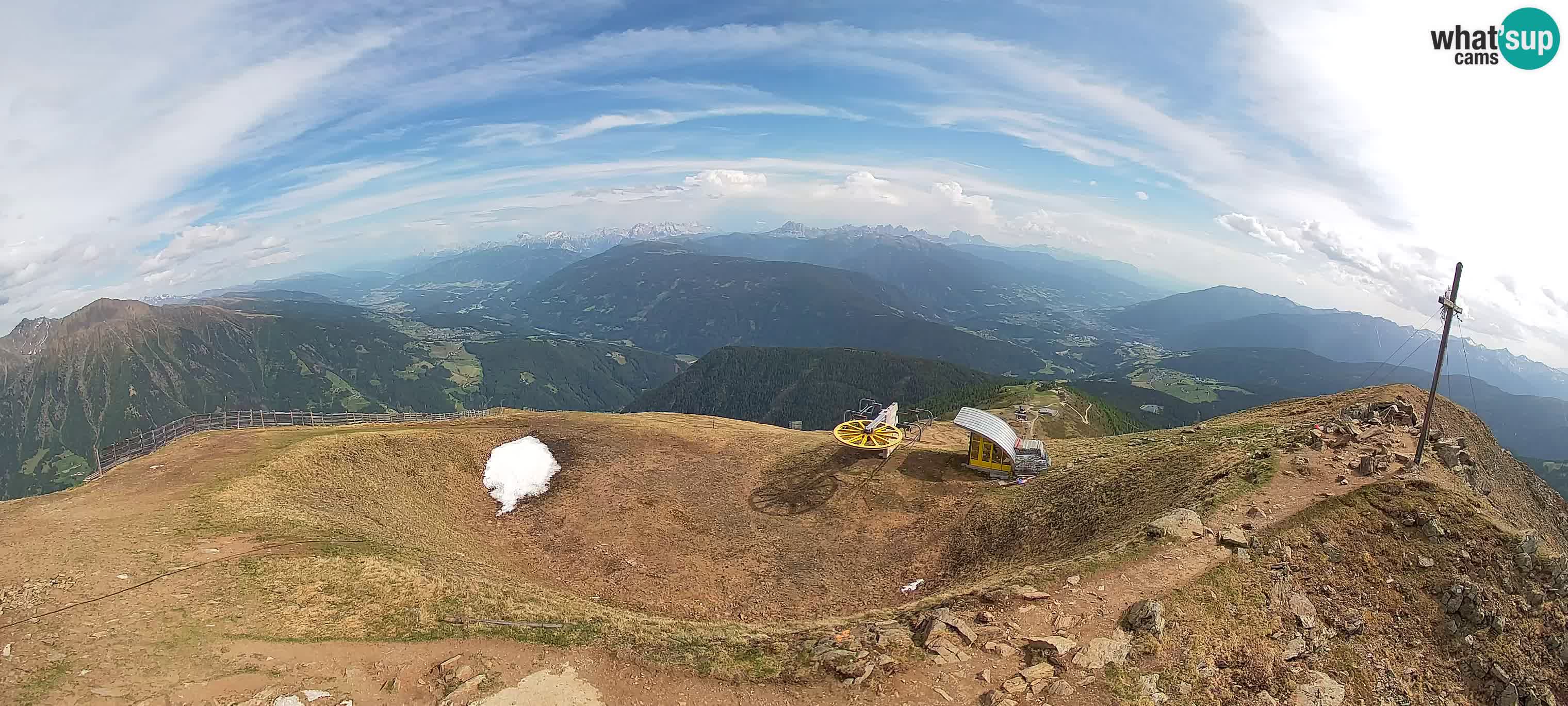 Spletna kamera Gitschlift / sedežnica Gitsch – Zgornja postaja (2.512 m)