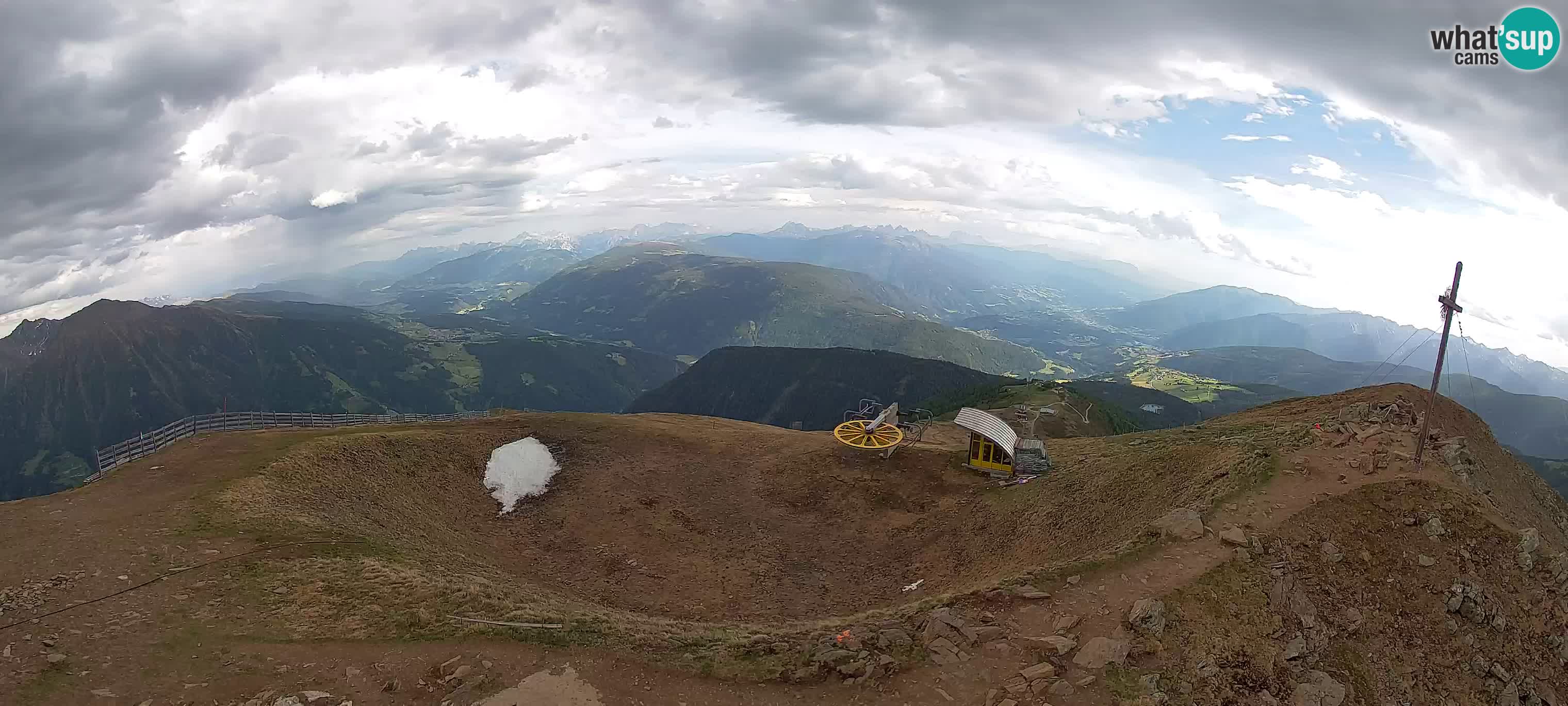 Spletna kamera Gitschlift / sedežnica Gitsch – Zgornja postaja (2.512 m)