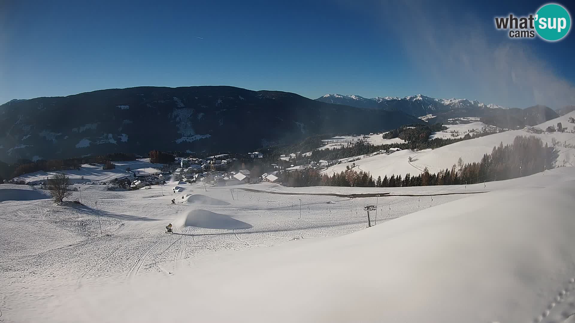 Web kamera Terenten (1210m) – Pogled uživo na Dolinu Pusteria