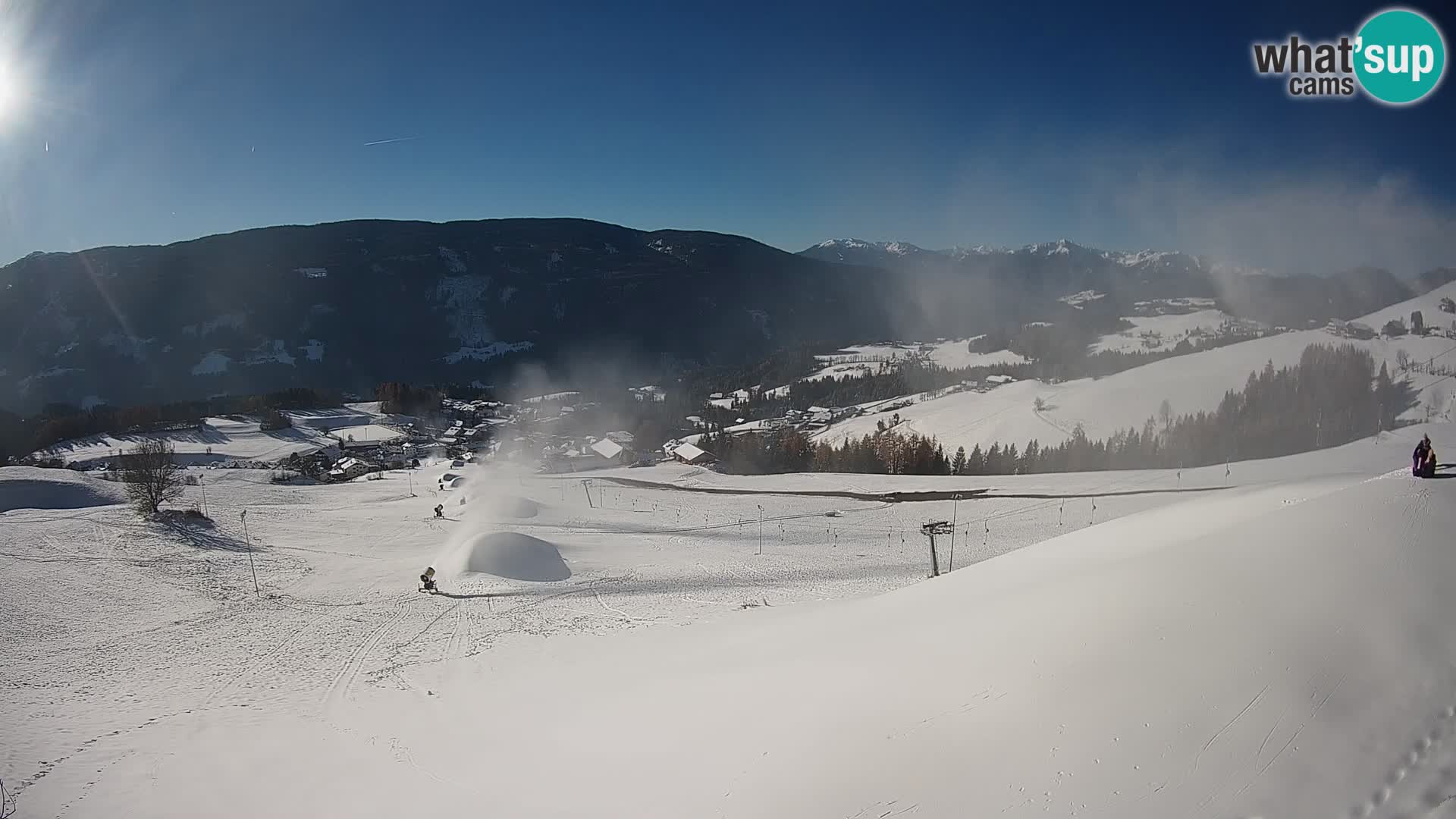 Webcam Terenten (1210m) – Liveblick ins Pustertal